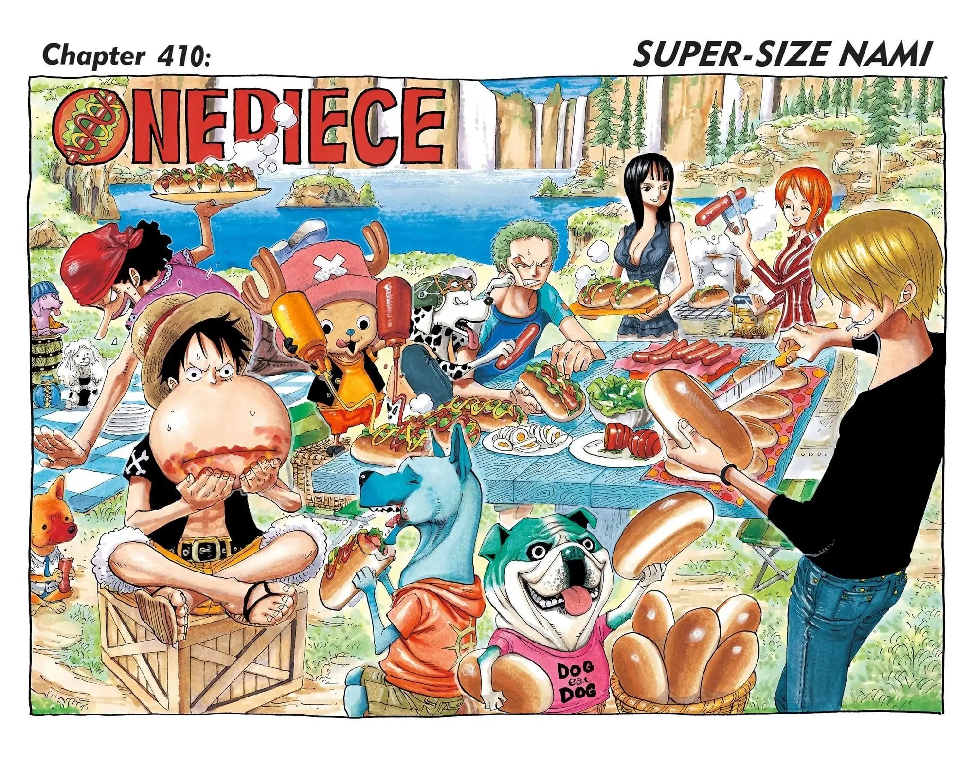 One Piece Colored, chapter 410, page 7
