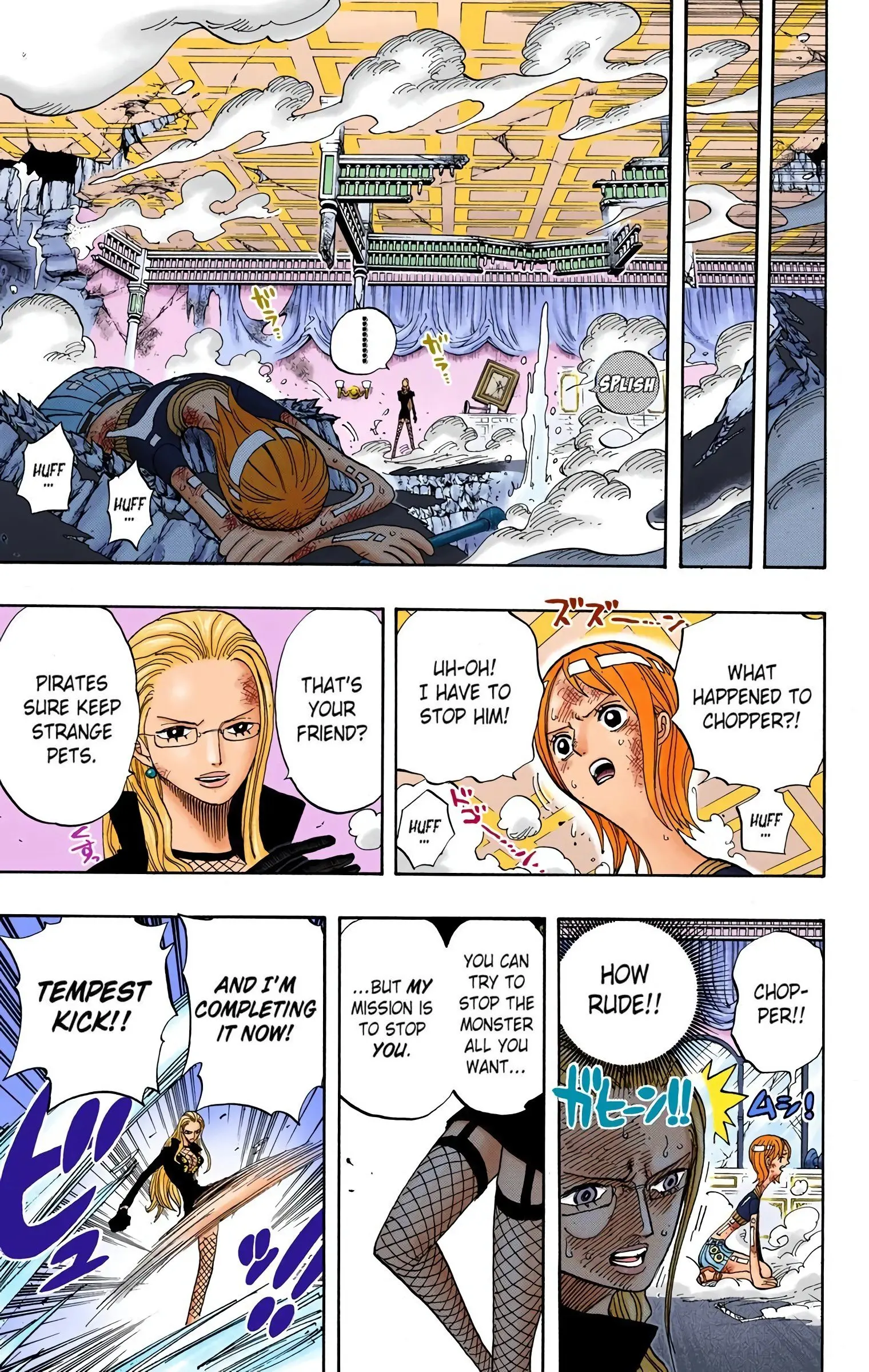 One Piece Colored, chapter 411, page 7