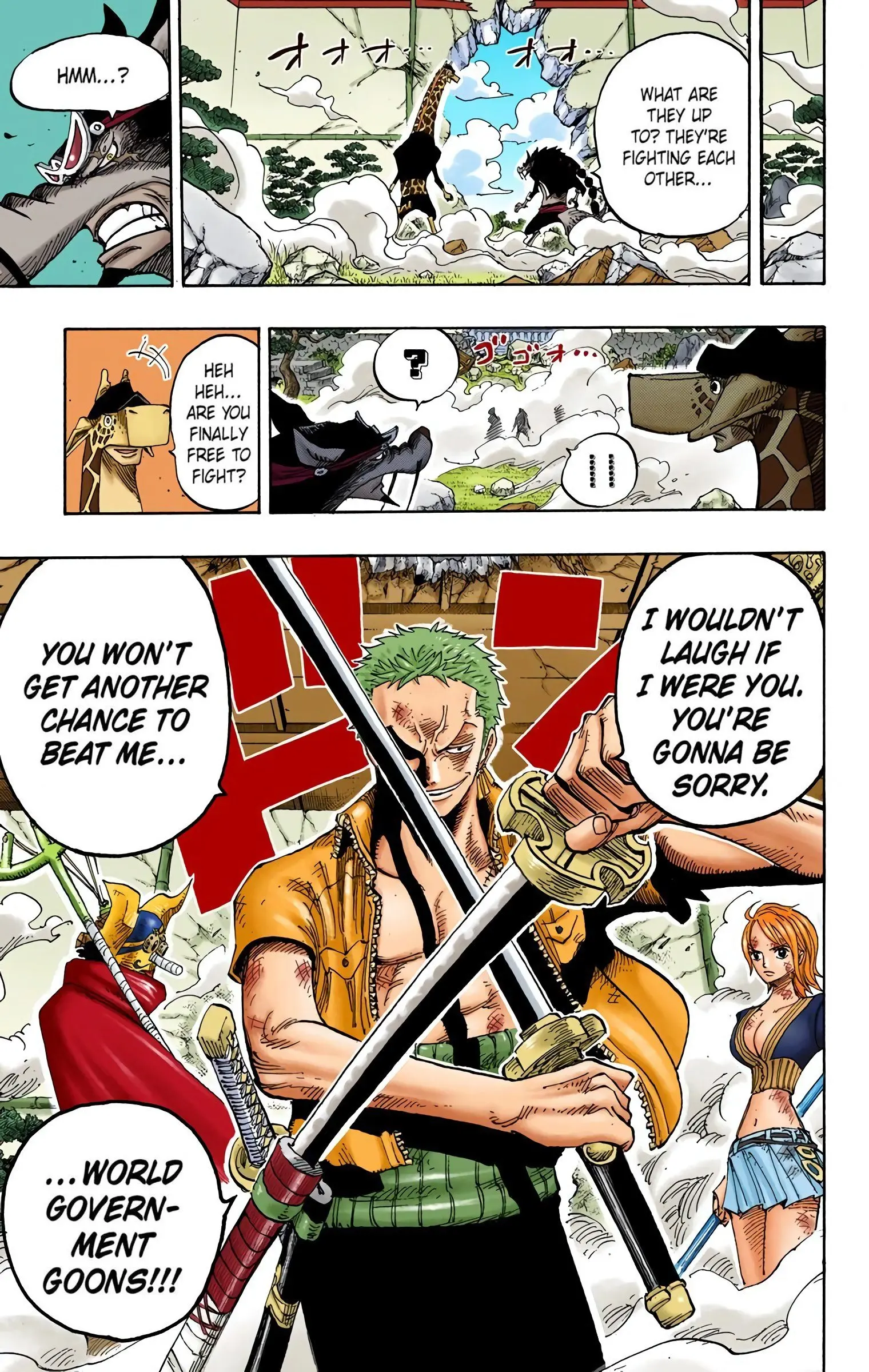 One Piece Colored, chapter 412, page 18