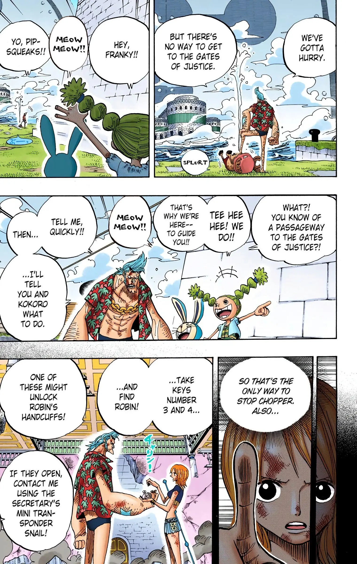 One Piece Colored, chapter 413, page 5
