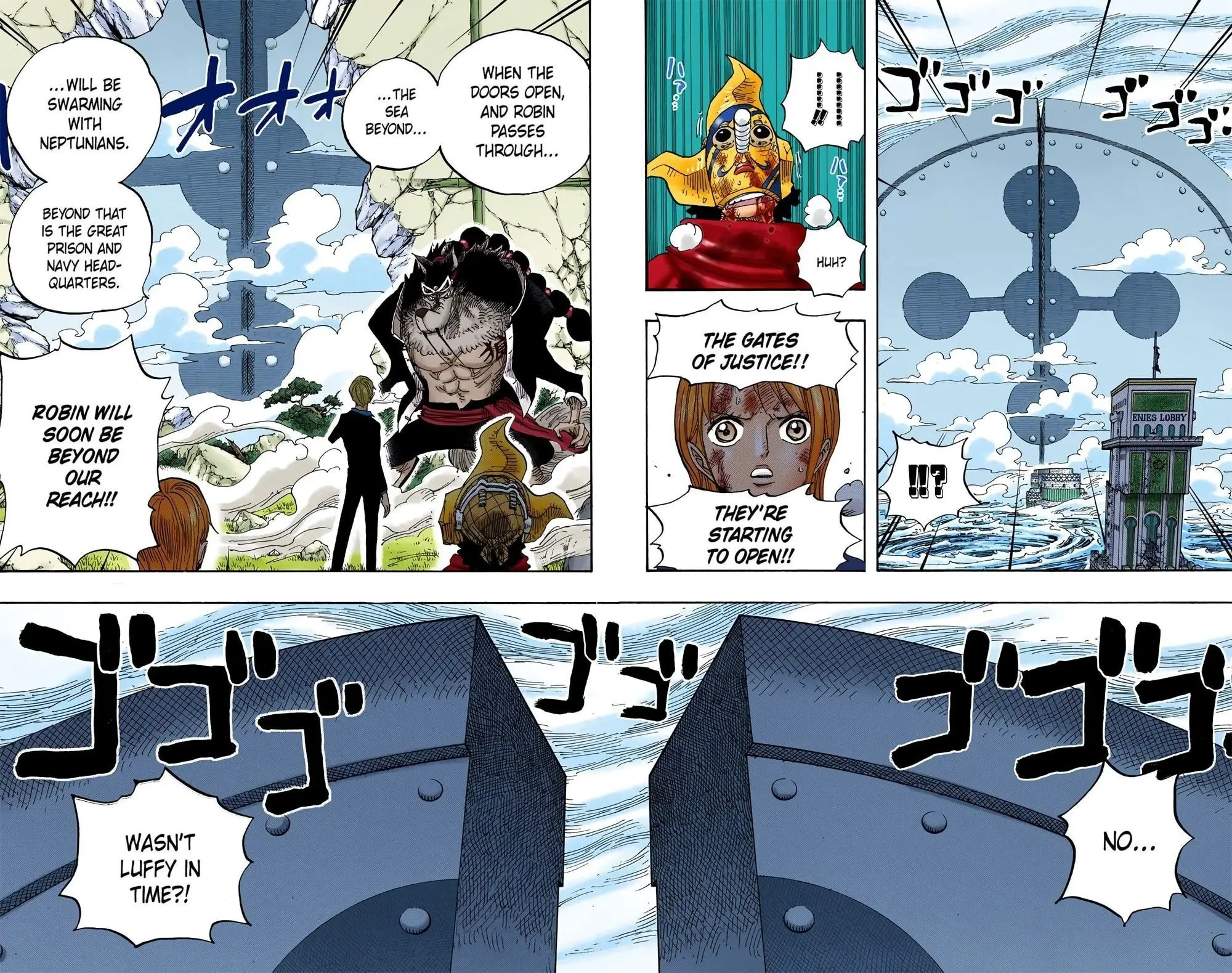 One Piece Colored, chapter 414, page 4