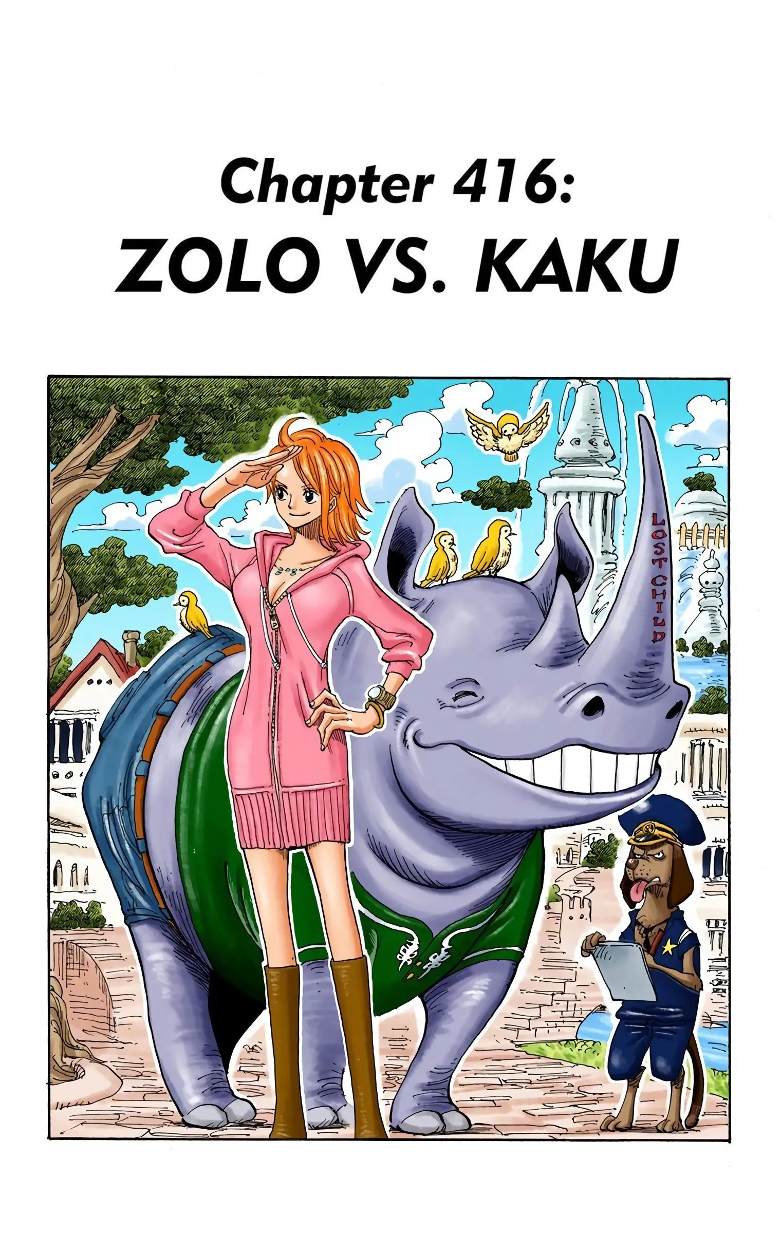 One Piece Colored, chapter 416, page 1