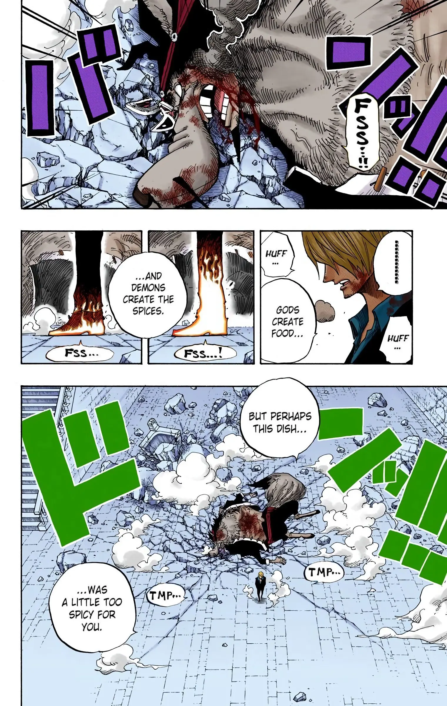 One Piece Colored, chapter 416, page 2