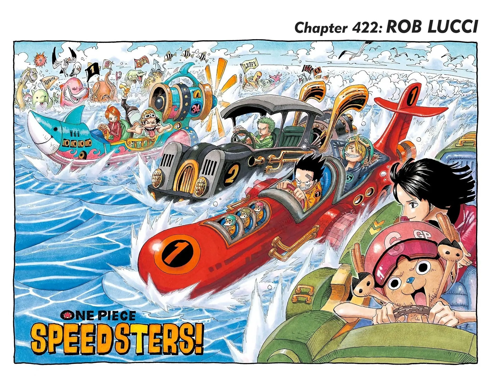 One Piece Colored, chapter 422, page 1