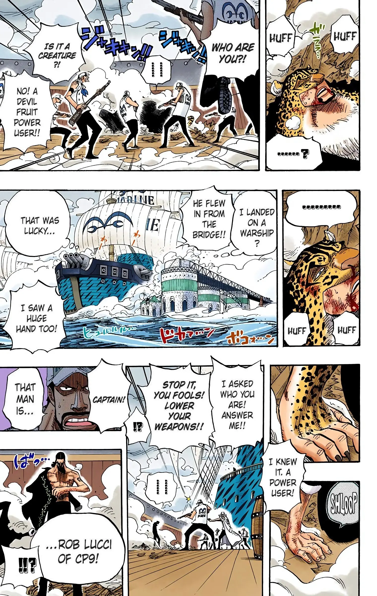 One Piece Colored, chapter 422, page 9