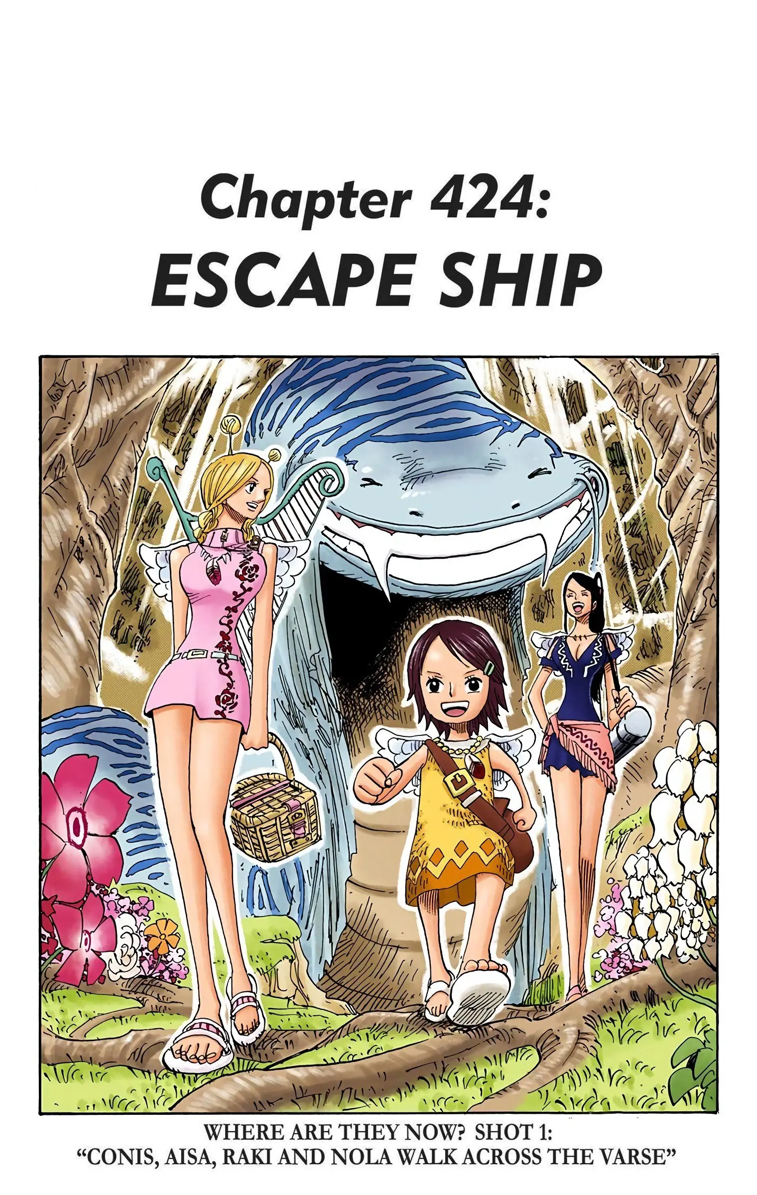 One Piece Colored, chapter 424, page 1
