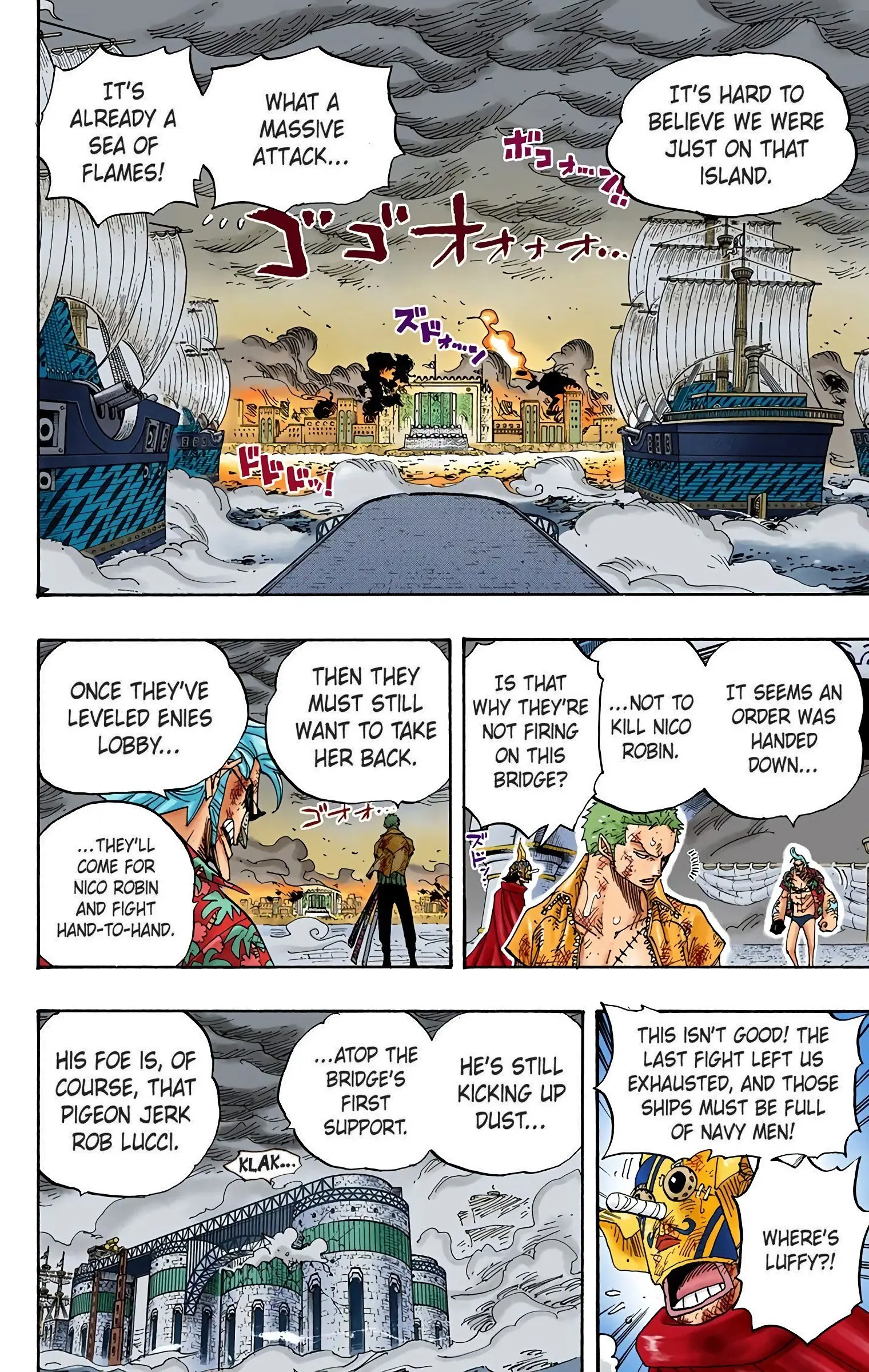 One Piece Colored, chapter 424, page 8