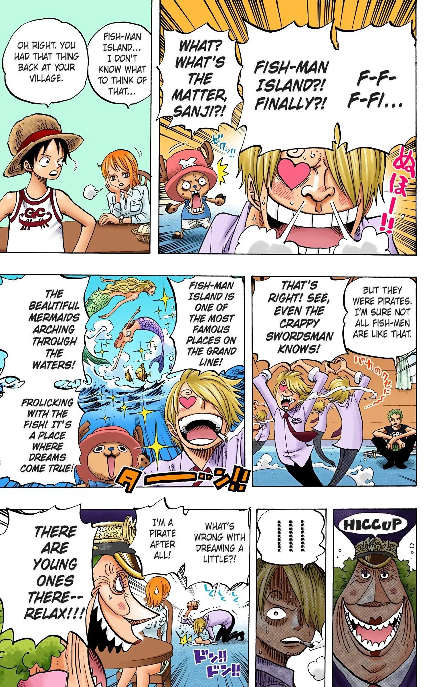One Piece Colored, chapter 435, page 11
