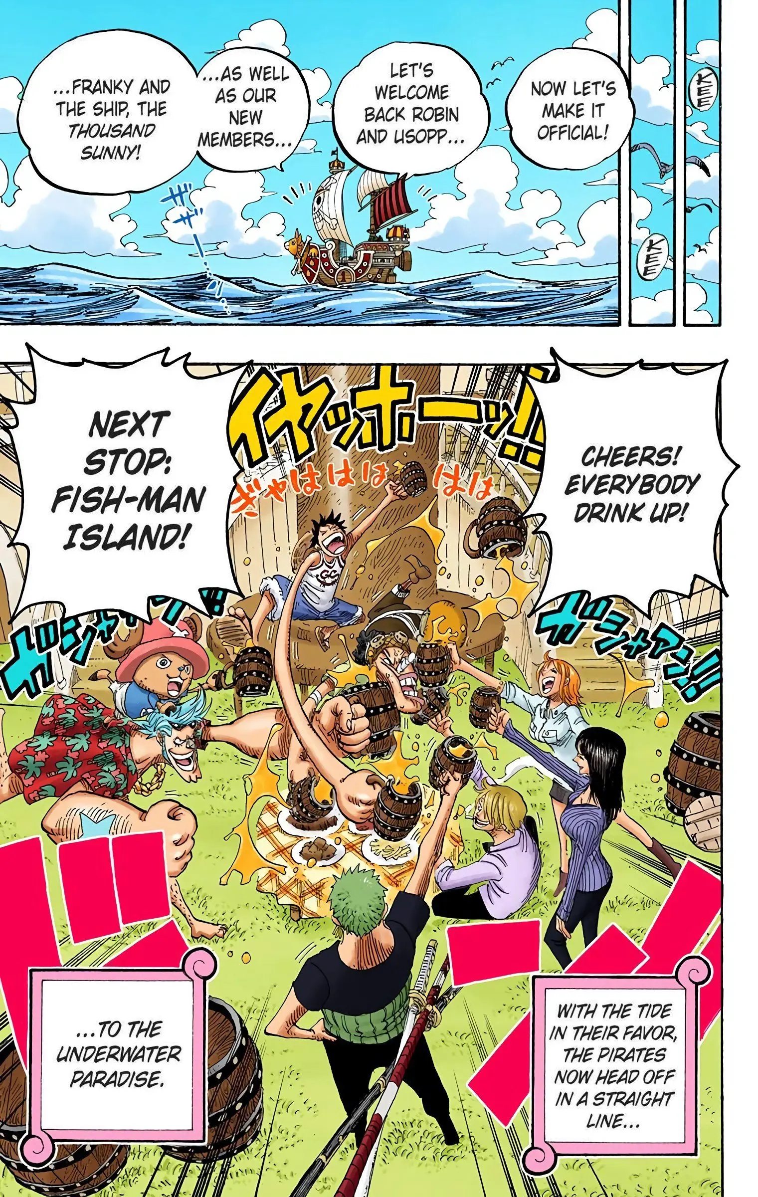 One Piece Colored, chapter 439, page 18