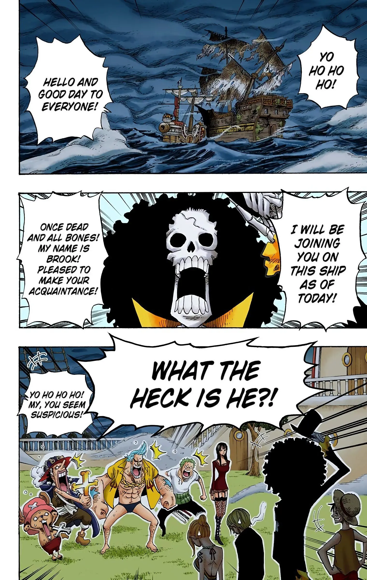 One Piece Colored, chapter 443, page 2