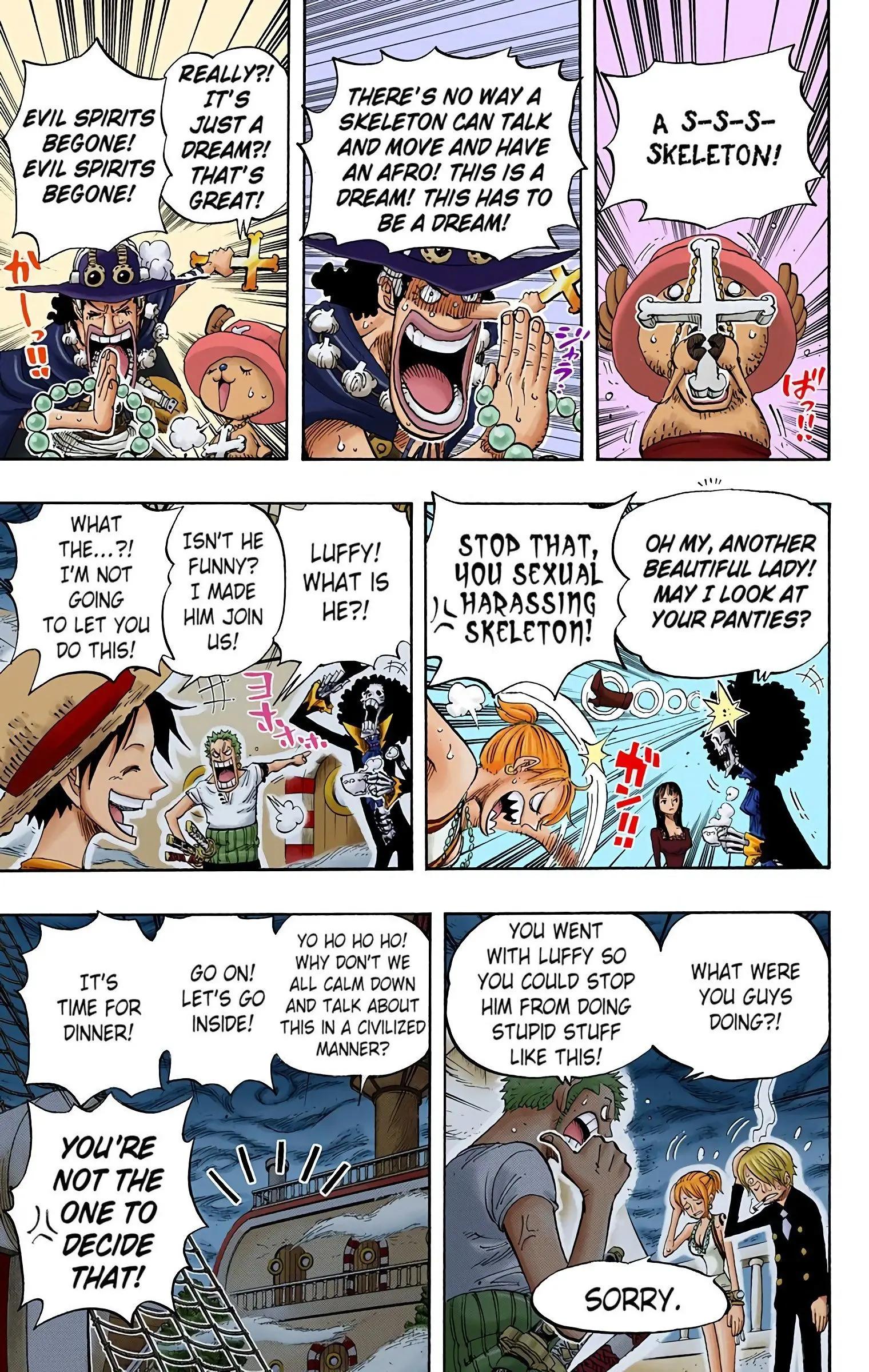 One Piece Colored, chapter 443, page 3