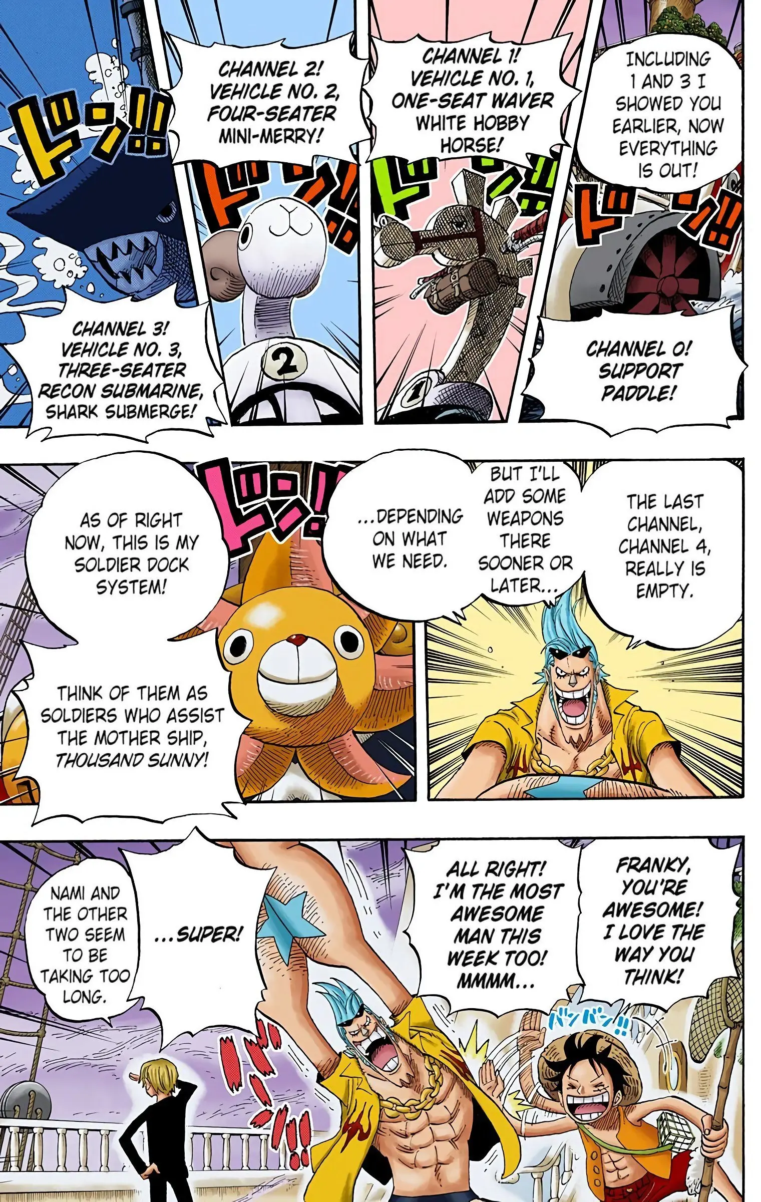 One Piece Colored, chapter 444, page 7