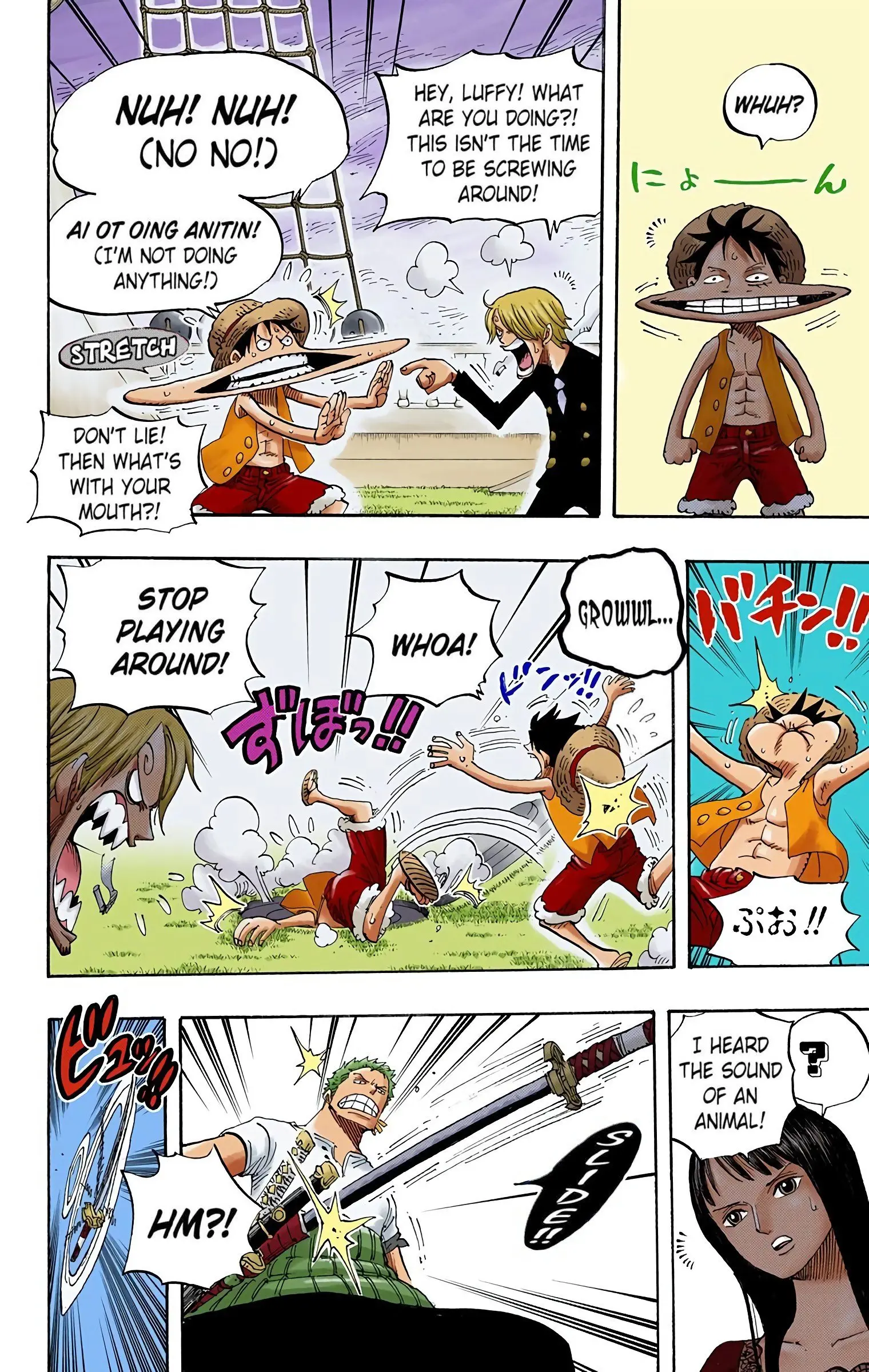 One Piece Colored, chapter 444, page 10