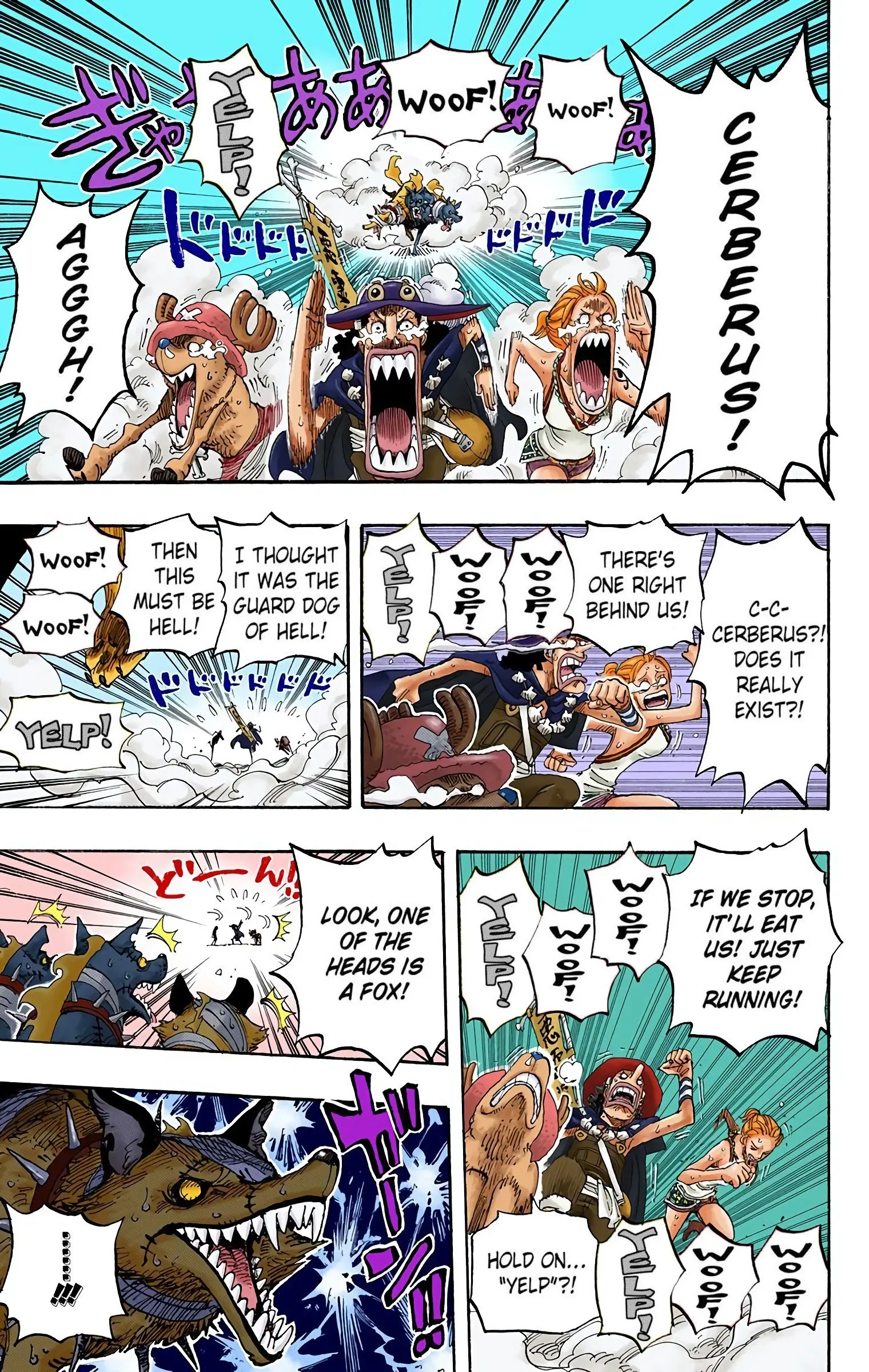 One Piece Colored, chapter 444, page 17