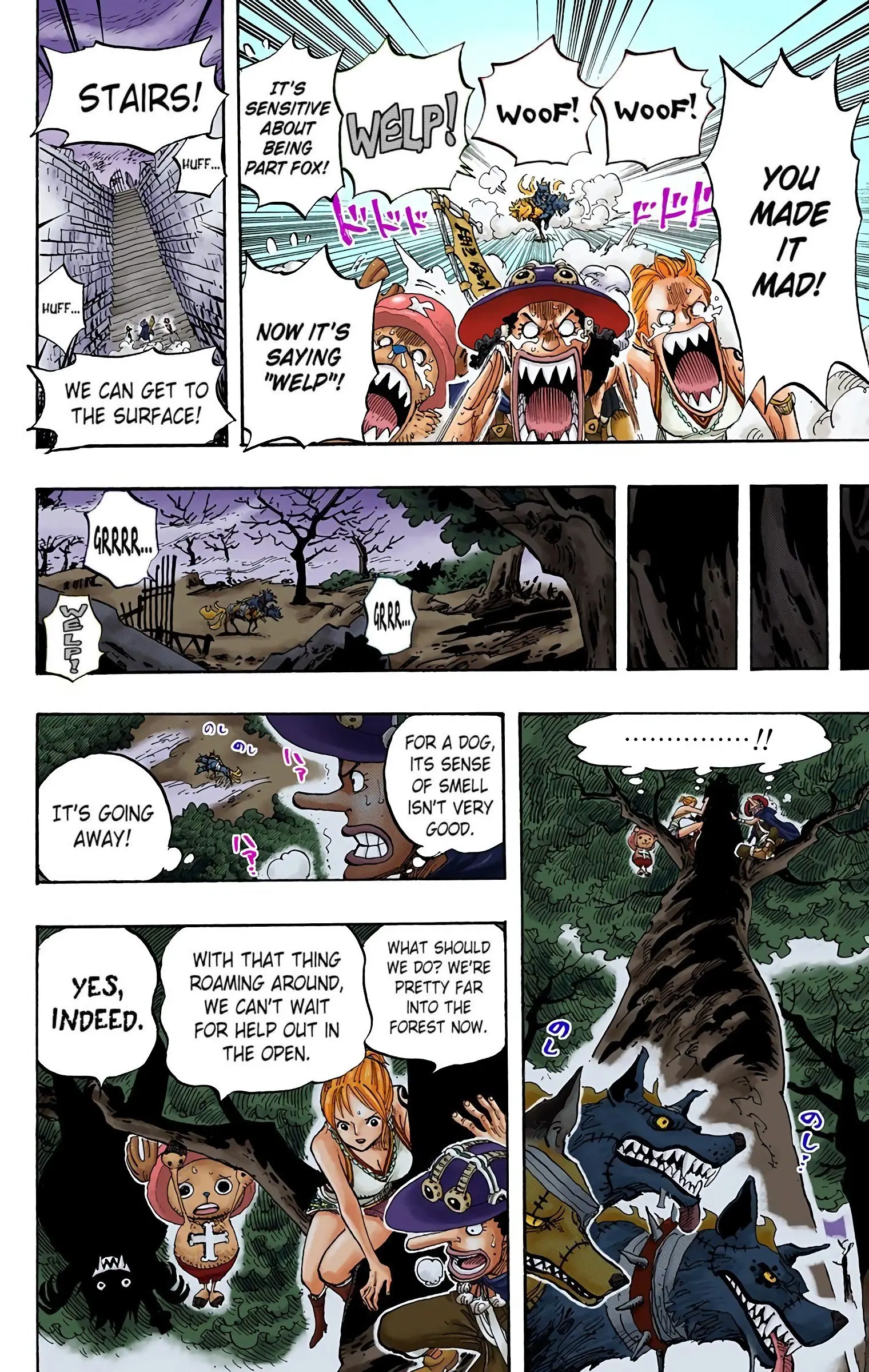 One Piece Colored, chapter 444, page 18