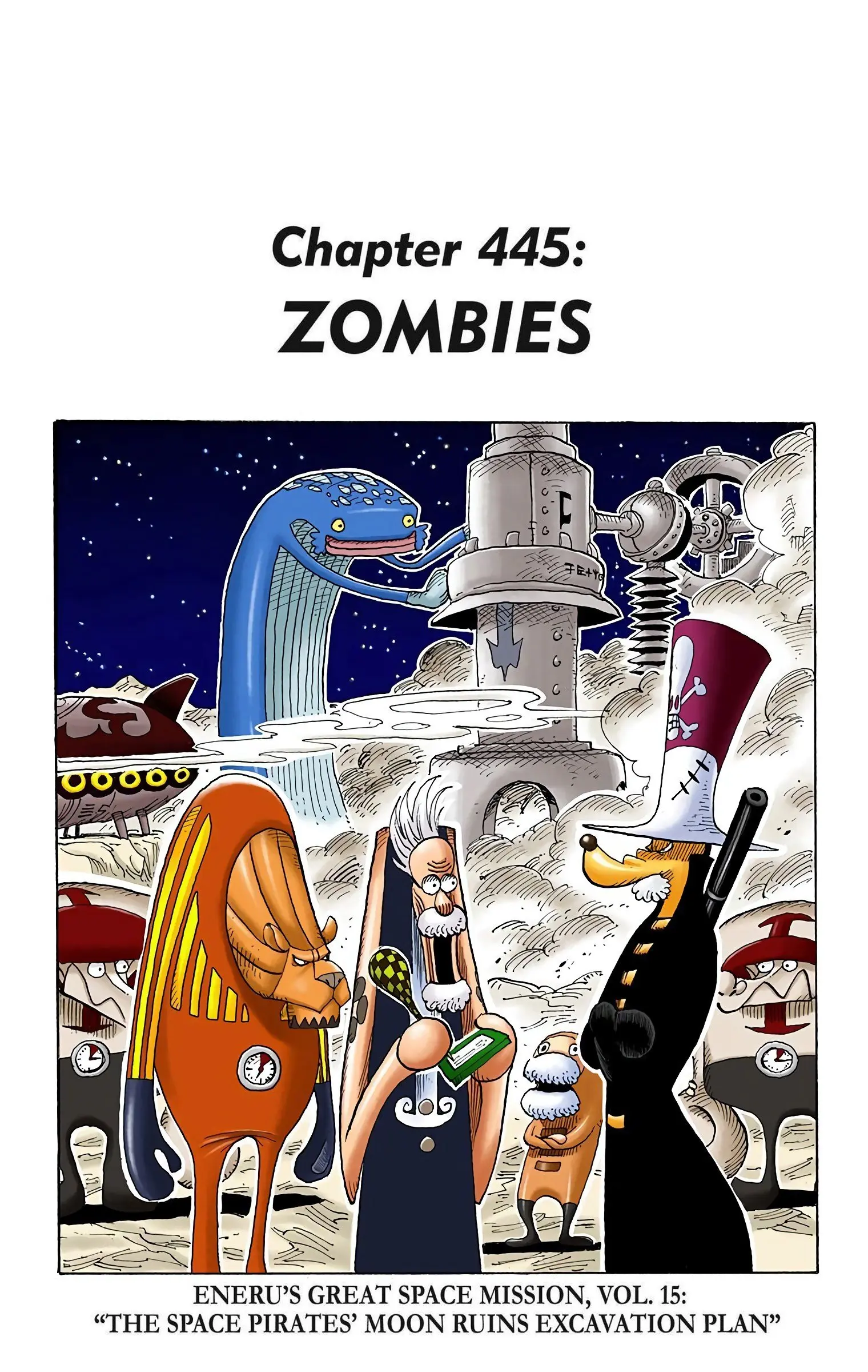 One Piece Colored, chapter 445, page 1