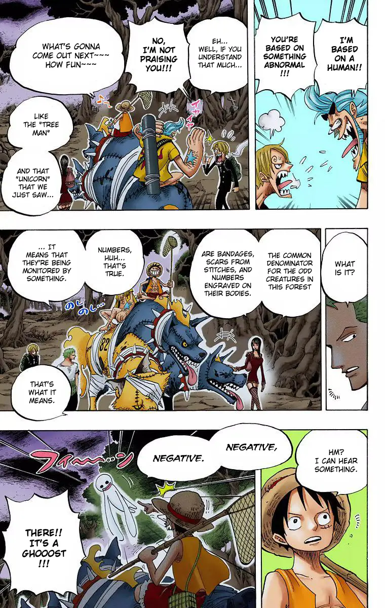 One Piece Colored, chapter 448, page 7