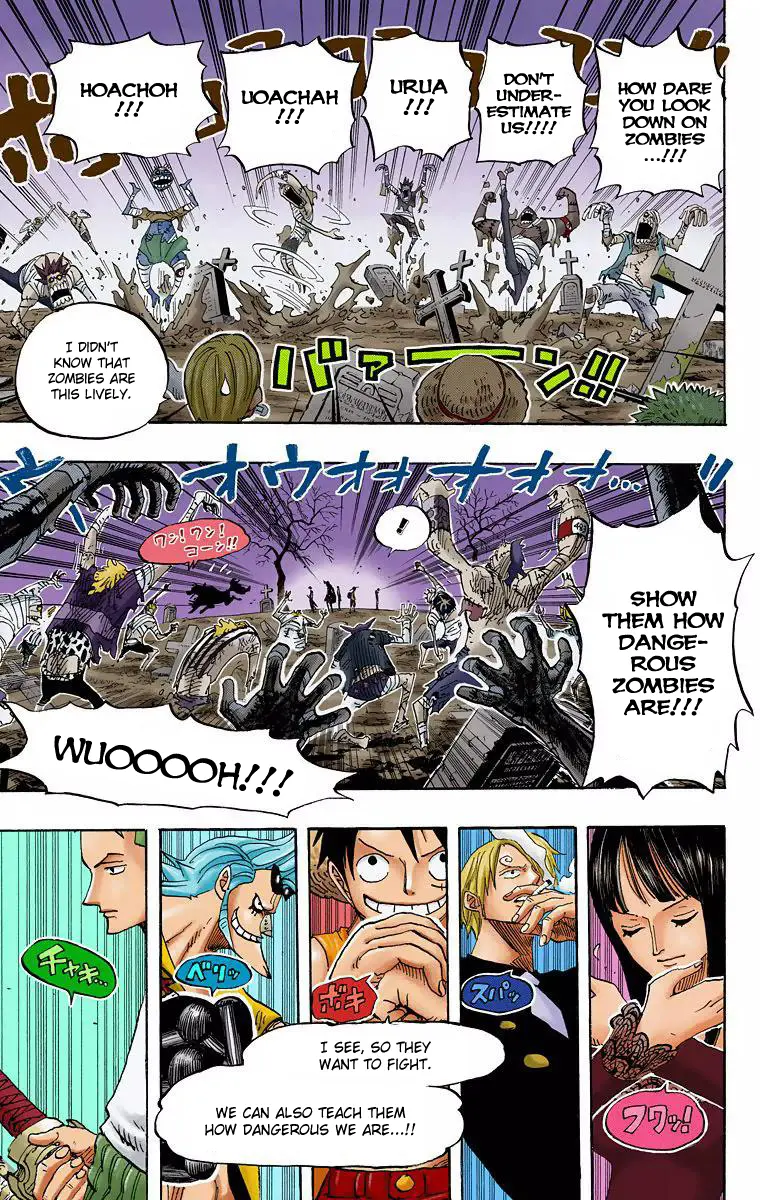 One Piece Colored, chapter 448, page 13