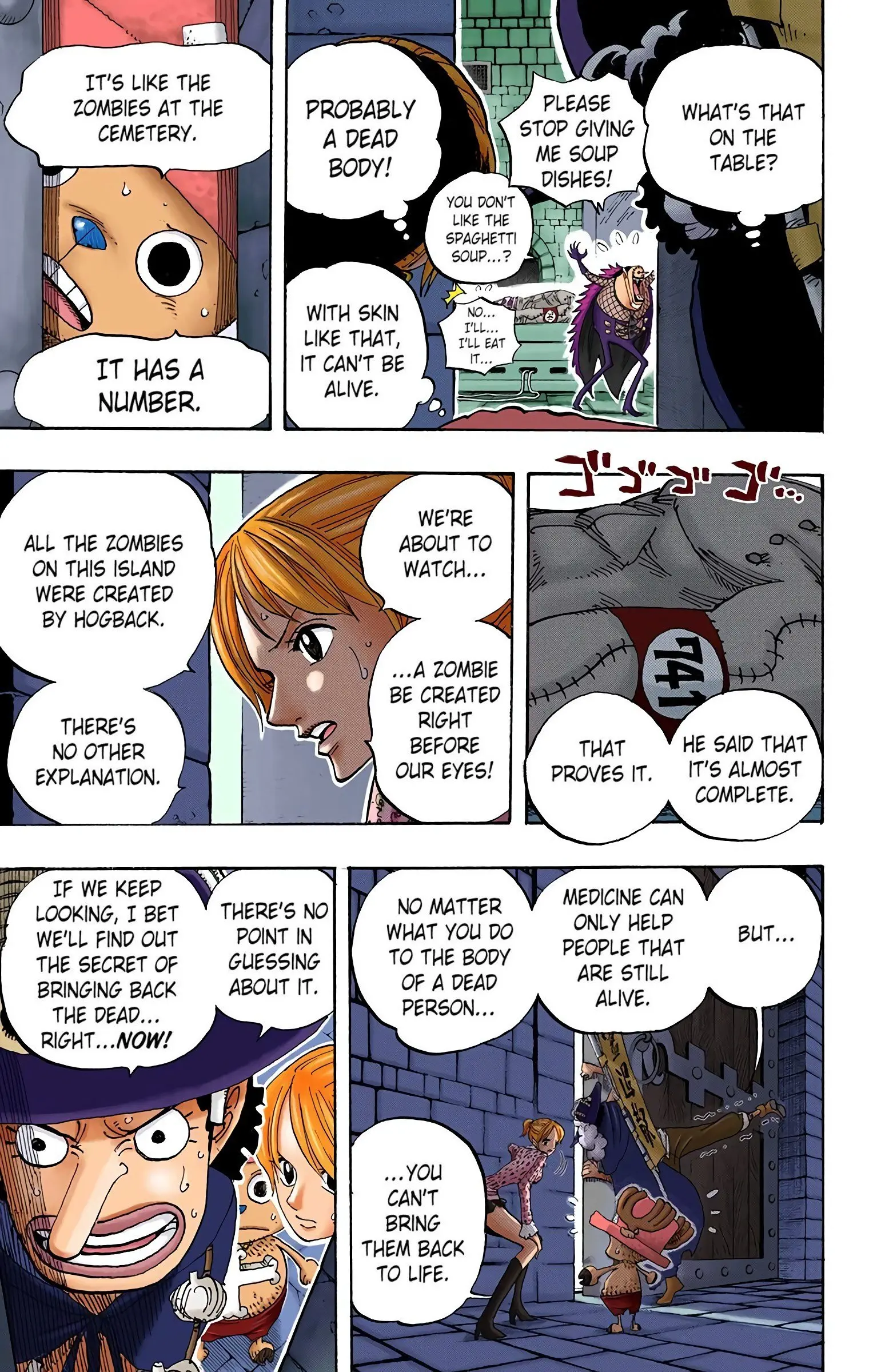 One Piece Colored, chapter 449, page 7