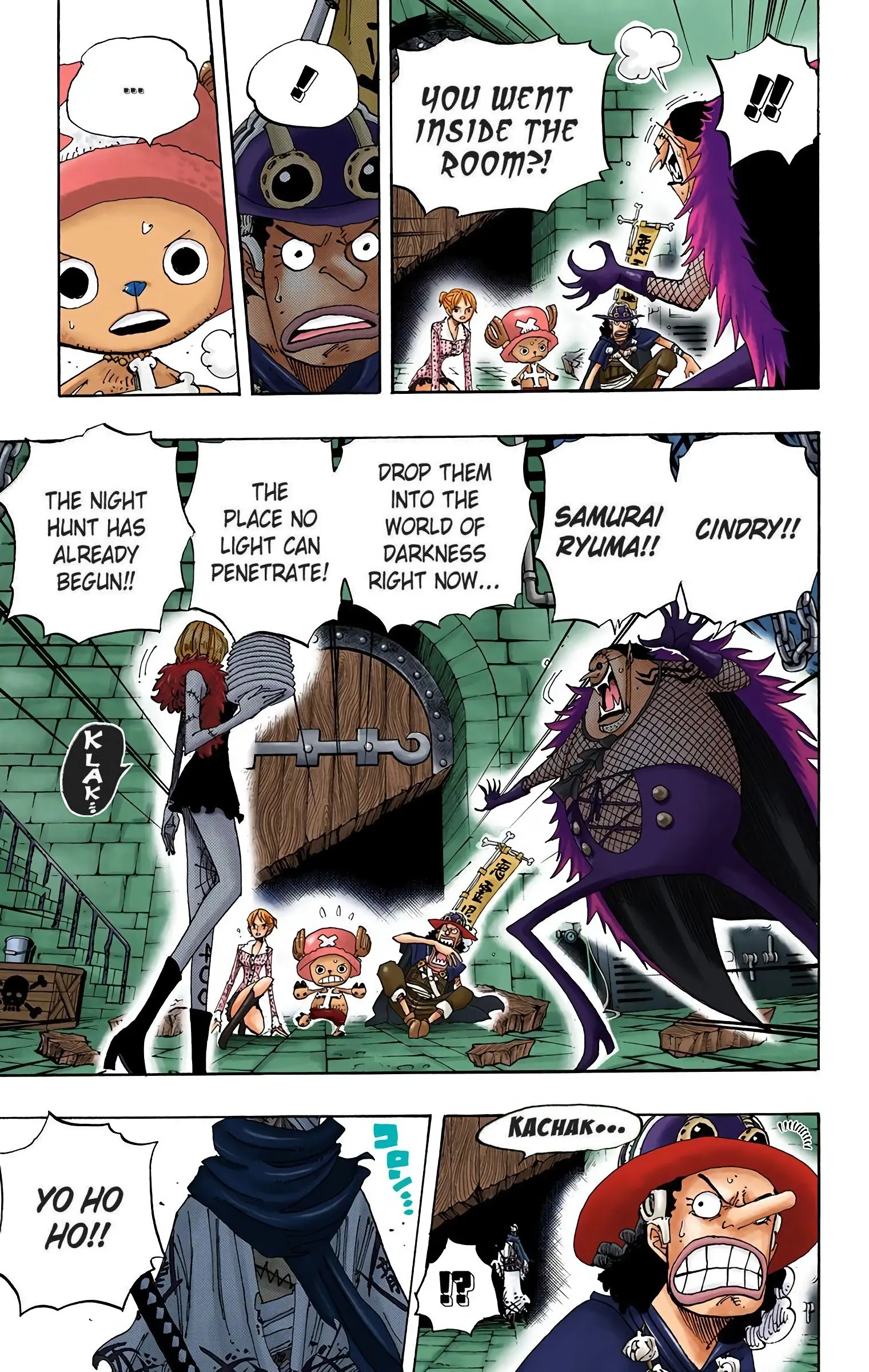 One Piece Colored, chapter 450, page 9