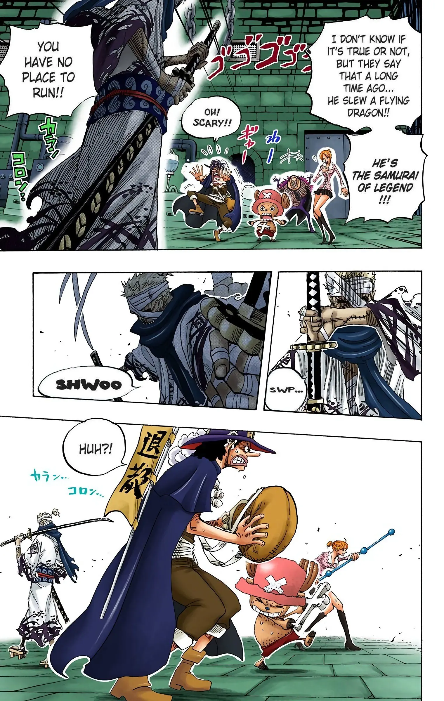 One Piece Colored, chapter 450, page 11