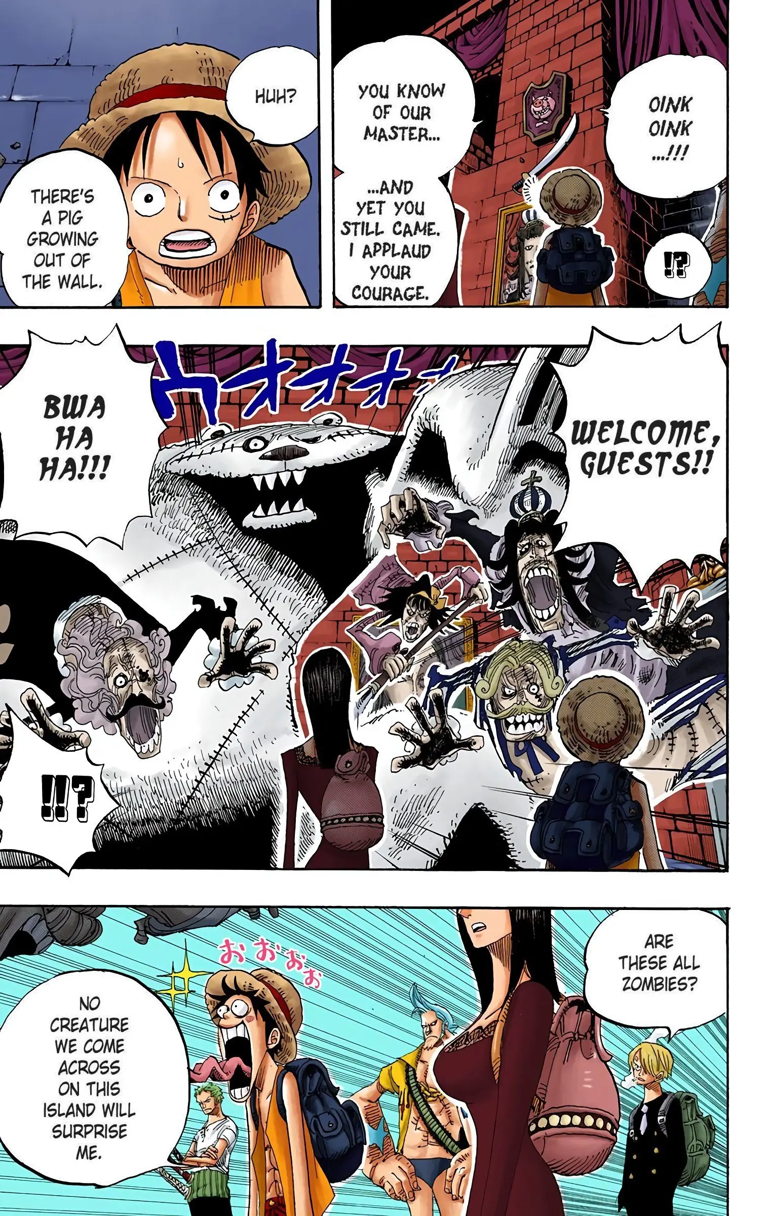 One Piece Colored, chapter 450, page 15