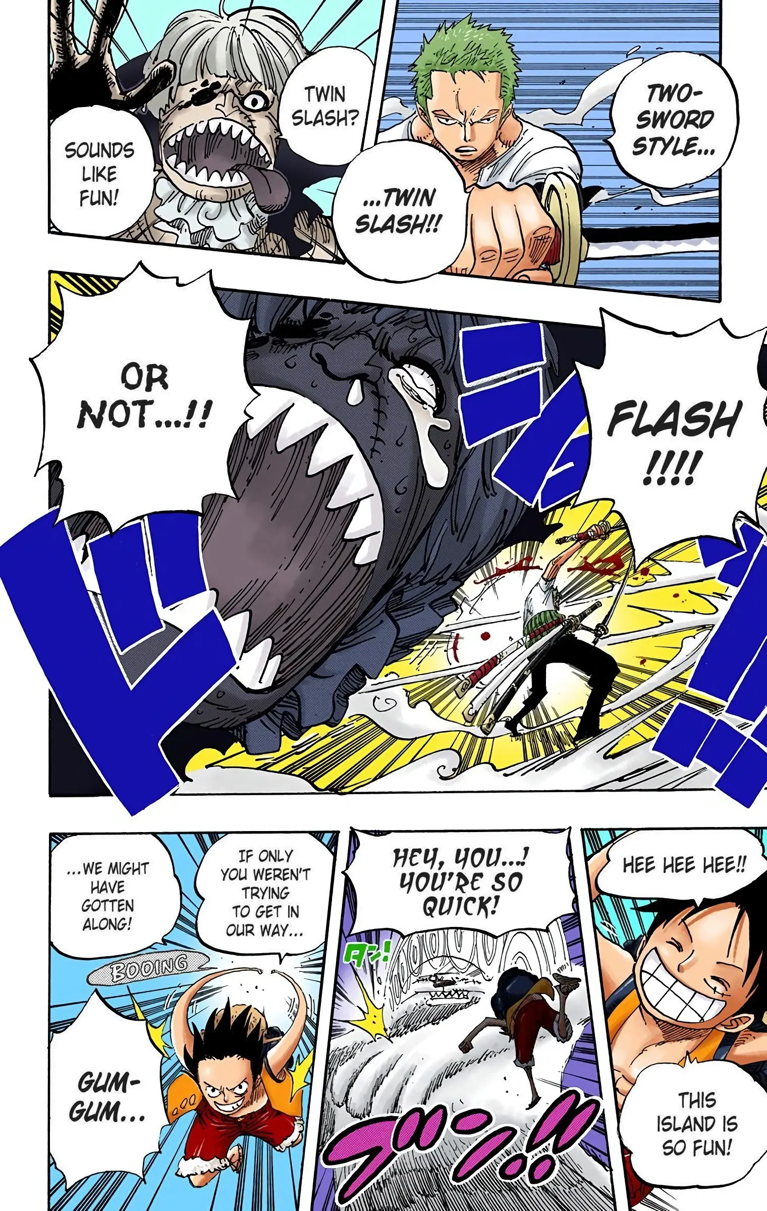 One Piece Colored, chapter 450, page 18