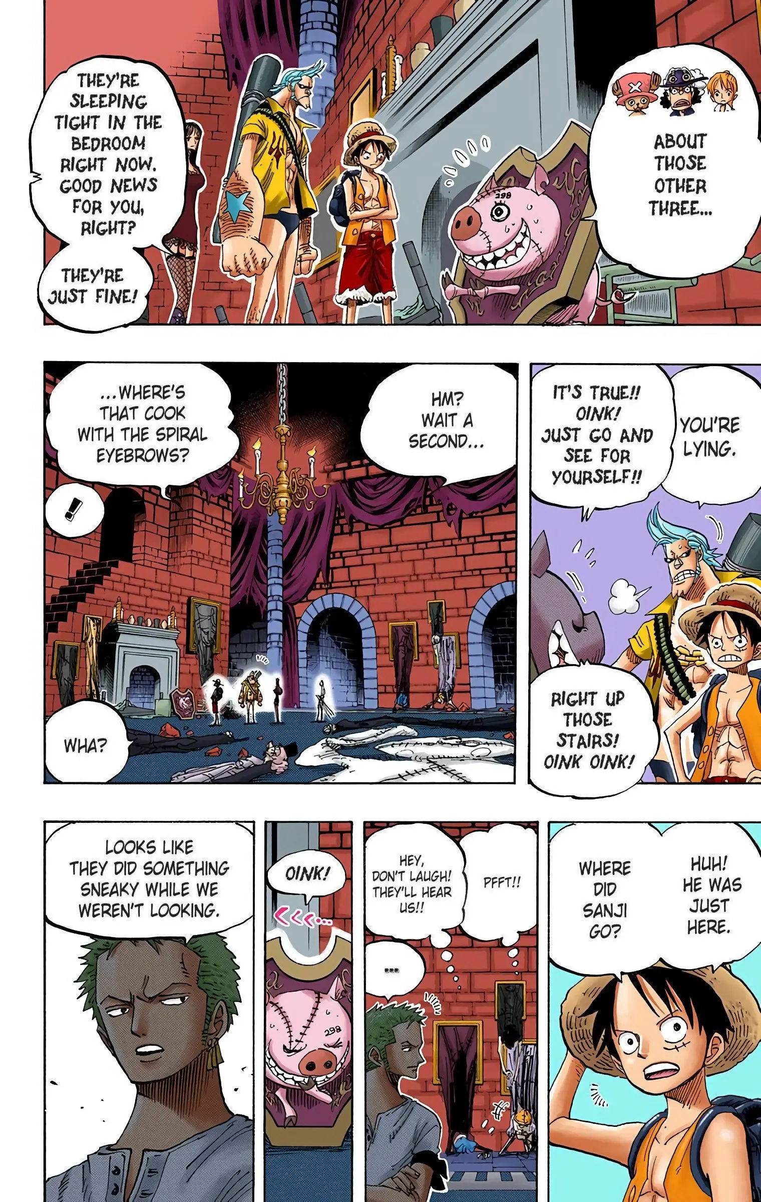 One Piece Colored, chapter 450, page 20