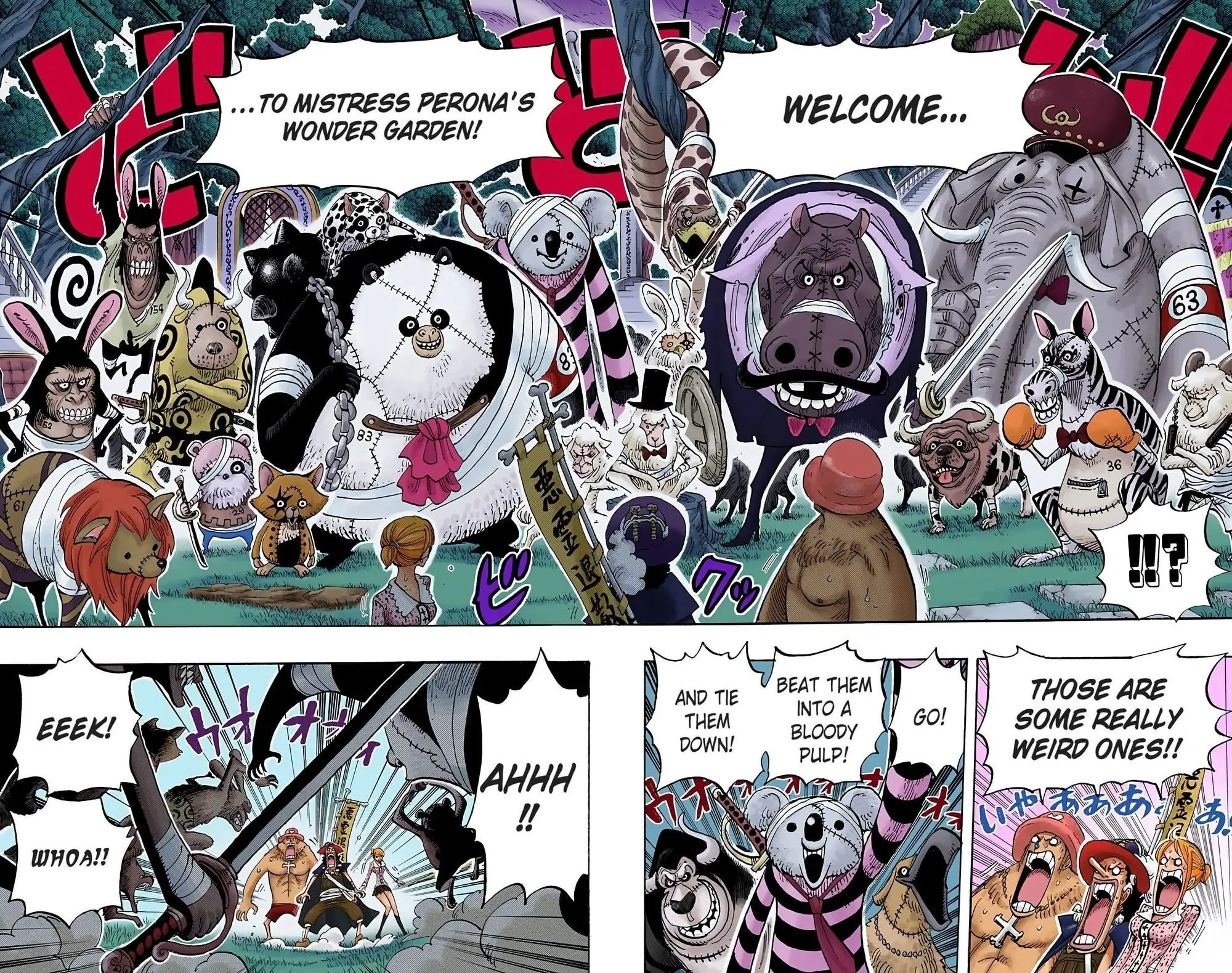 One Piece Colored, chapter 451, page 14