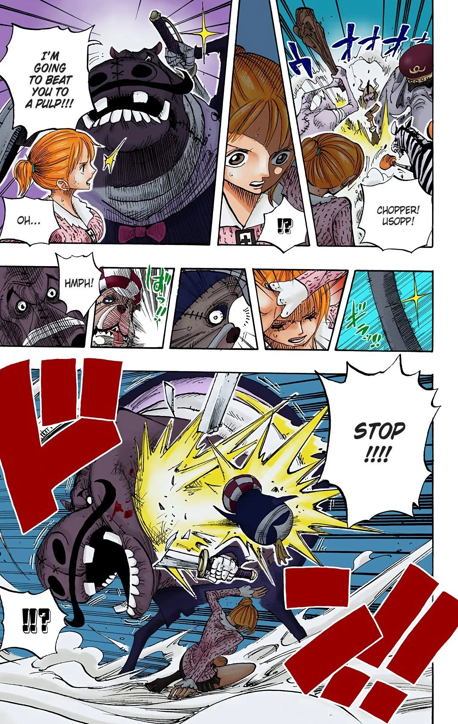 One Piece Colored, chapter 451, page 16