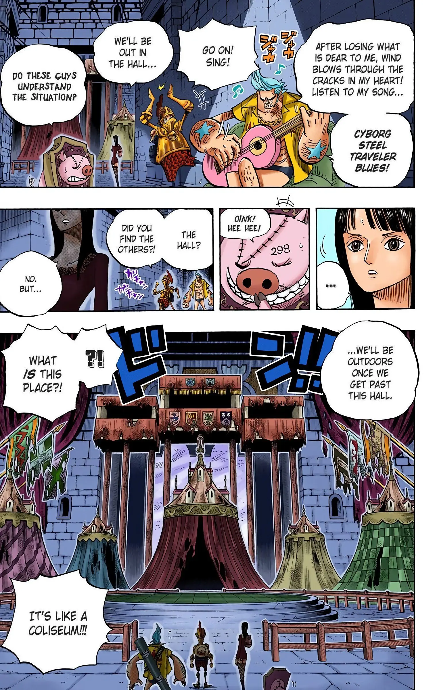 One Piece Colored, chapter 452, page 3