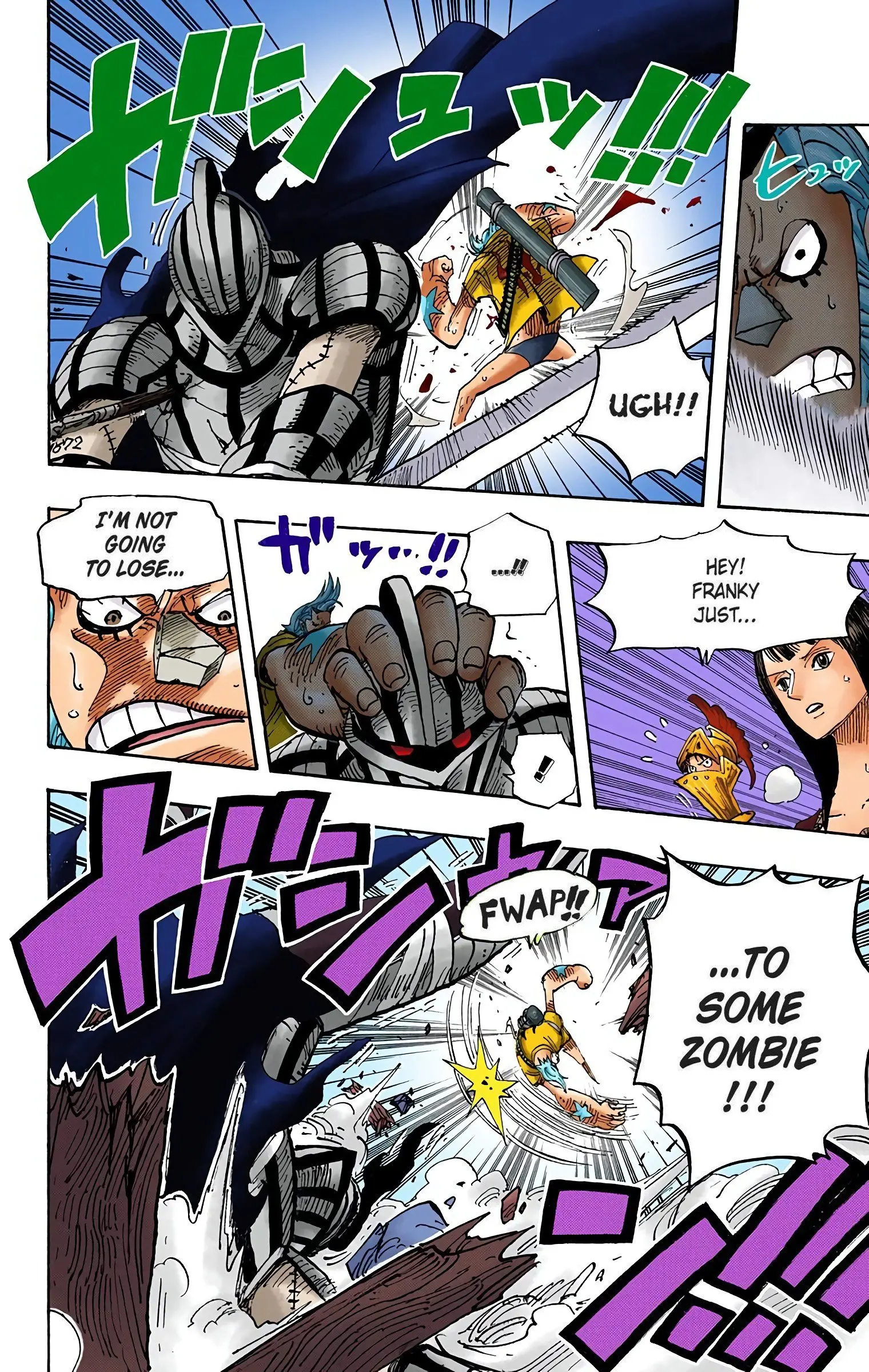 One Piece Colored, chapter 452, page 8