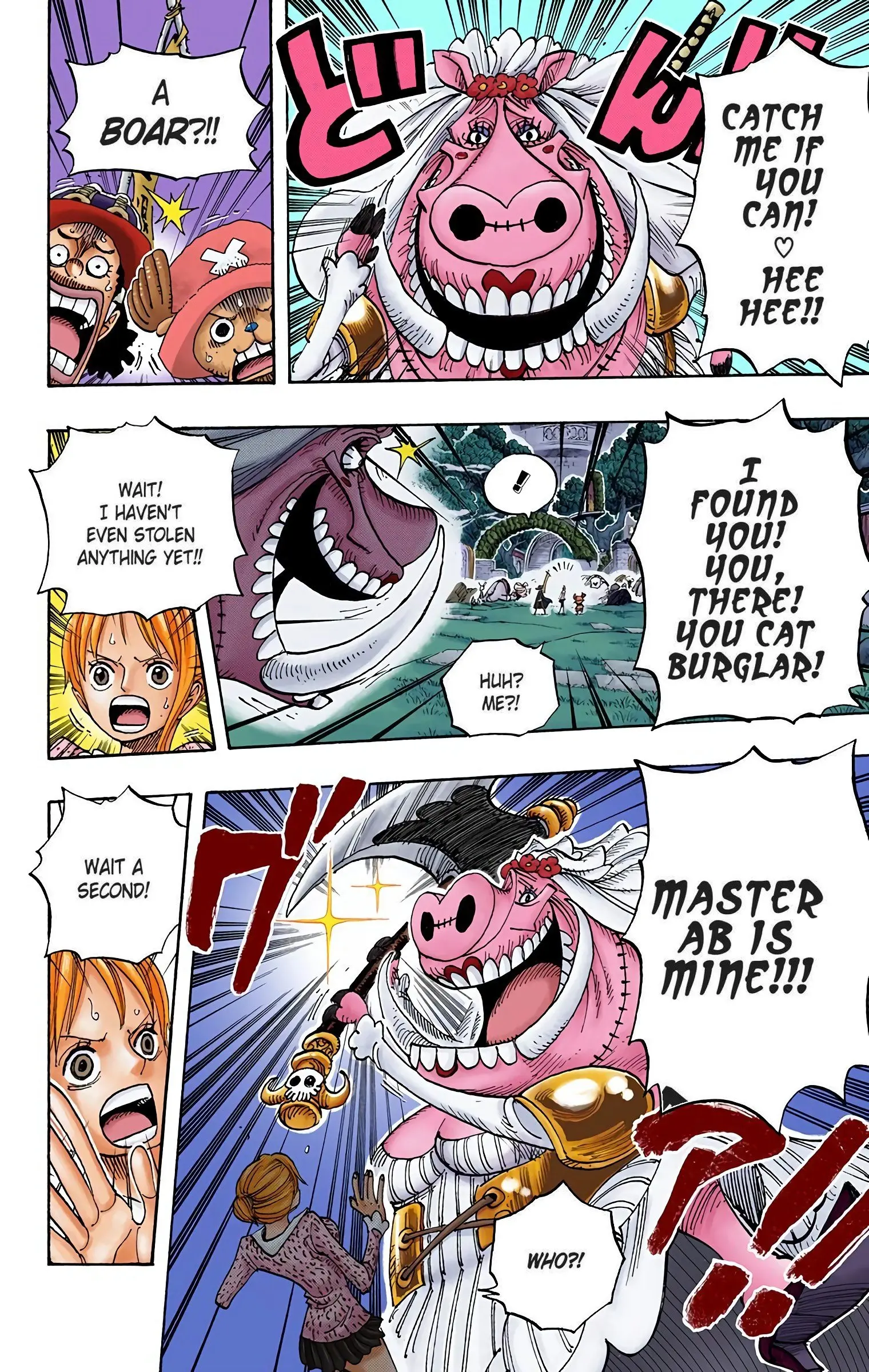 One Piece Colored, chapter 453, page 4