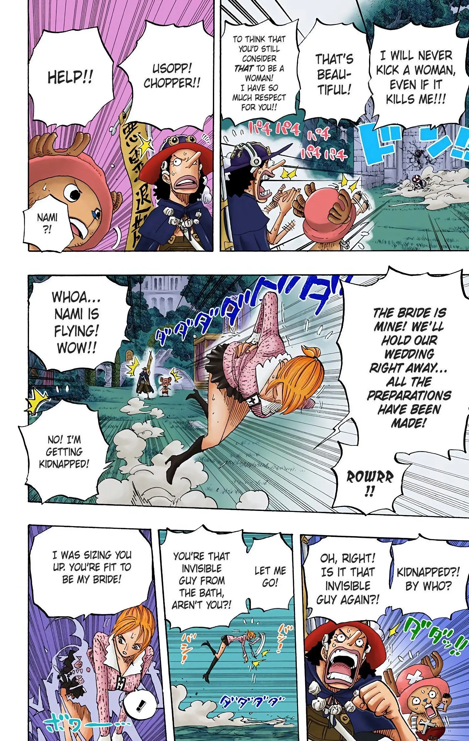 One Piece Colored, chapter 453, page 6