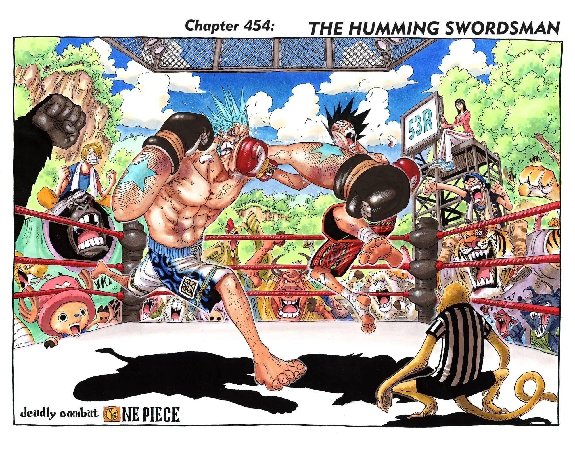 One Piece Colored, chapter 454, page 1