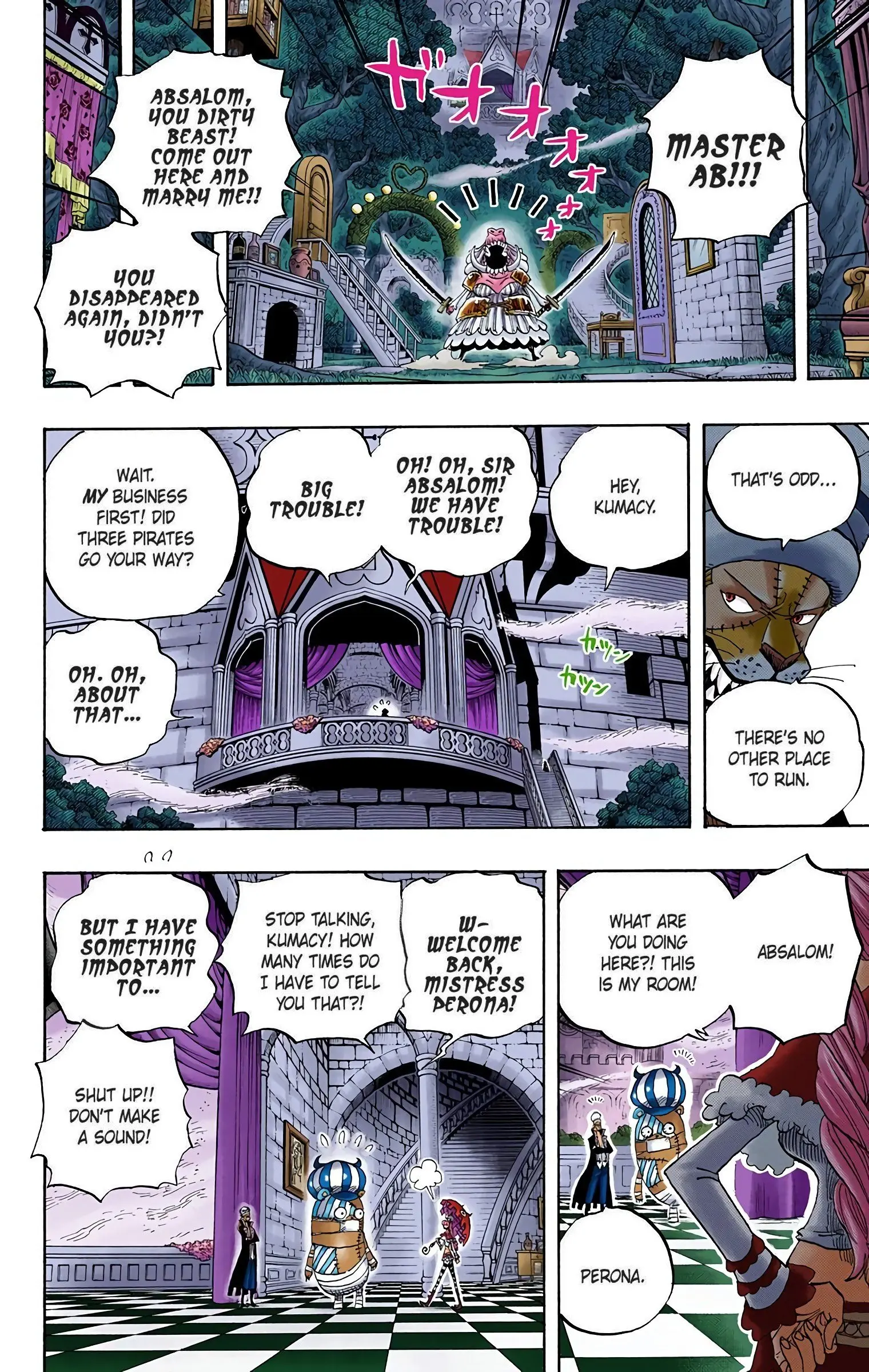 One Piece Colored, chapter 454, page 8