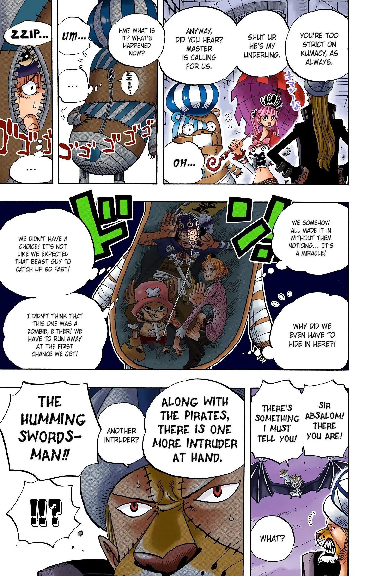One Piece Colored, chapter 454, page 9