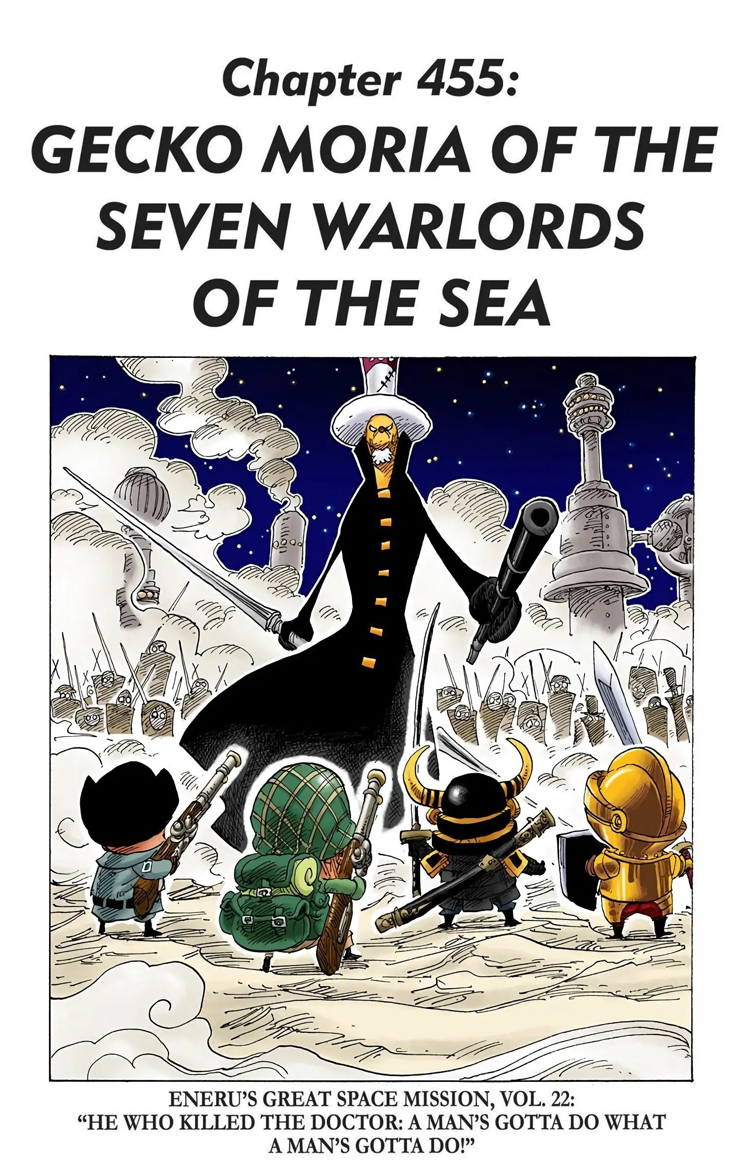 One Piece Colored, chapter 455, page 1
