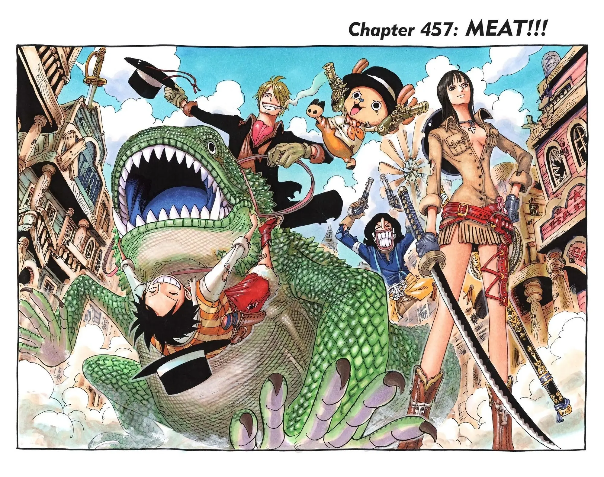 One Piece Colored, chapter 457, page 1