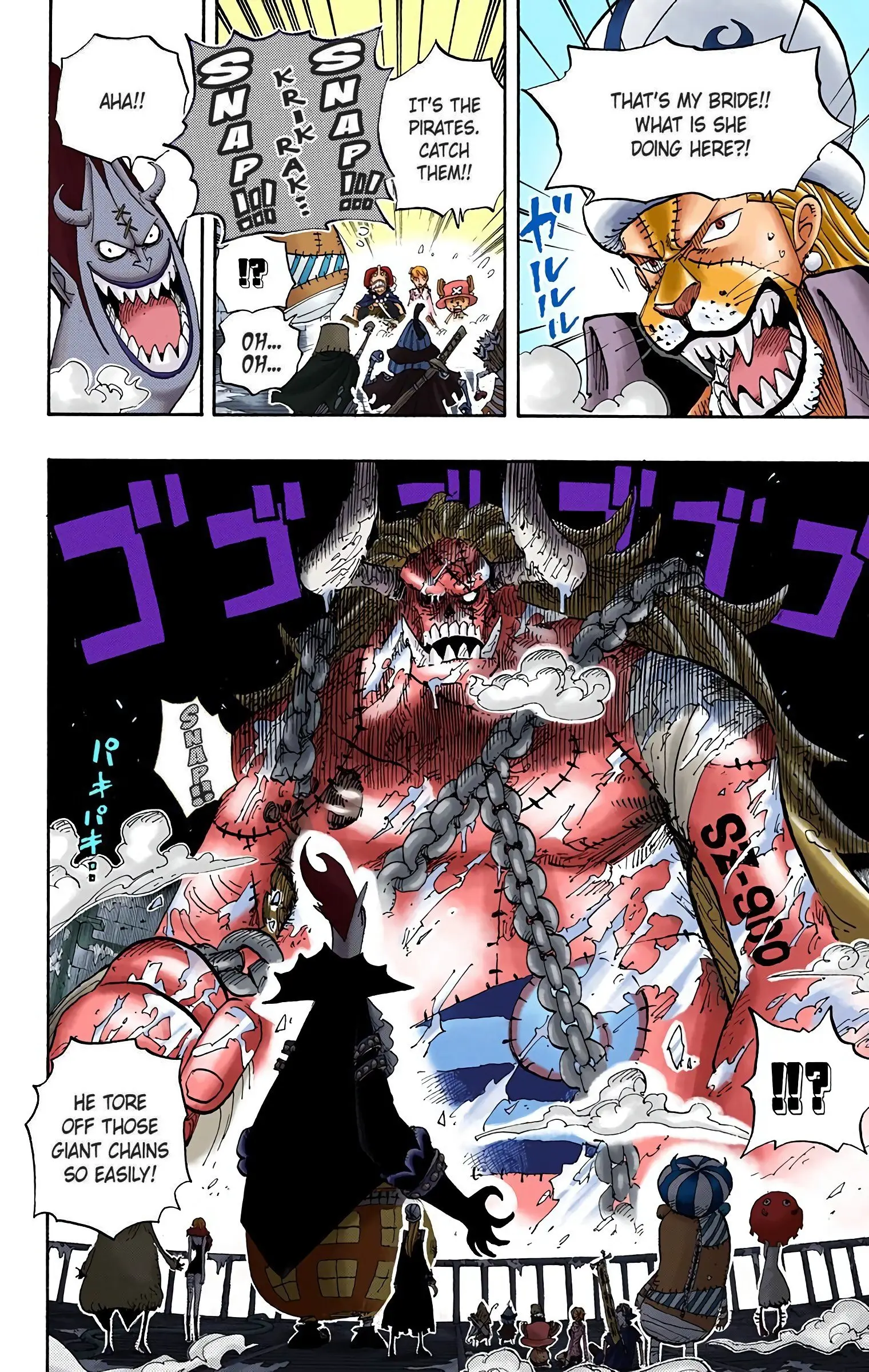 One Piece Colored, chapter 457, page 10