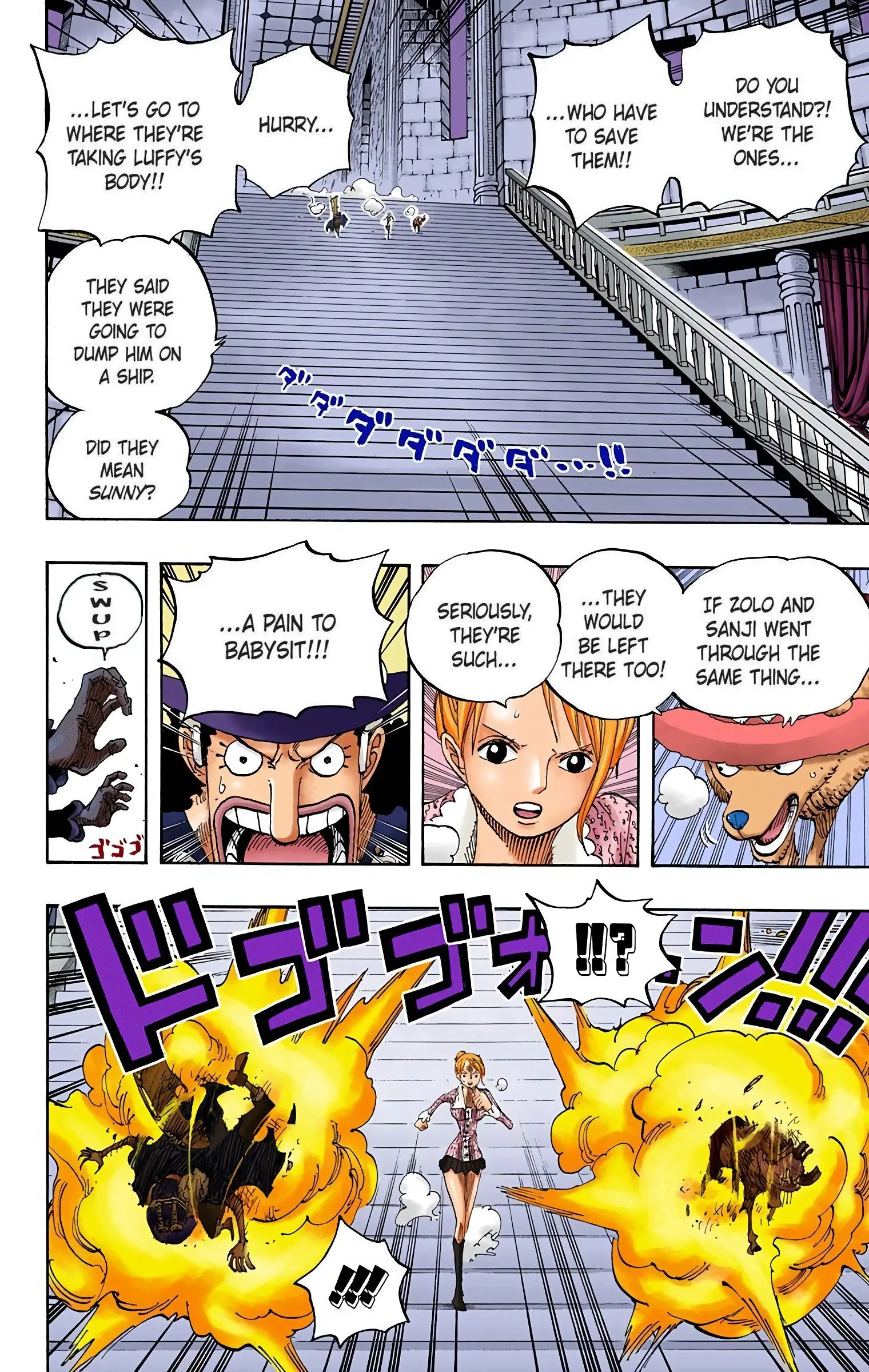 One Piece Colored, chapter 457, page 14