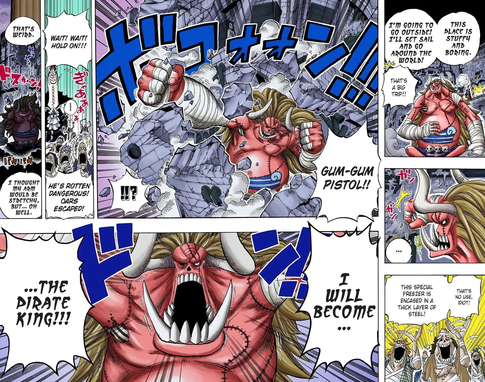 One Piece Colored, chapter 458, page 6