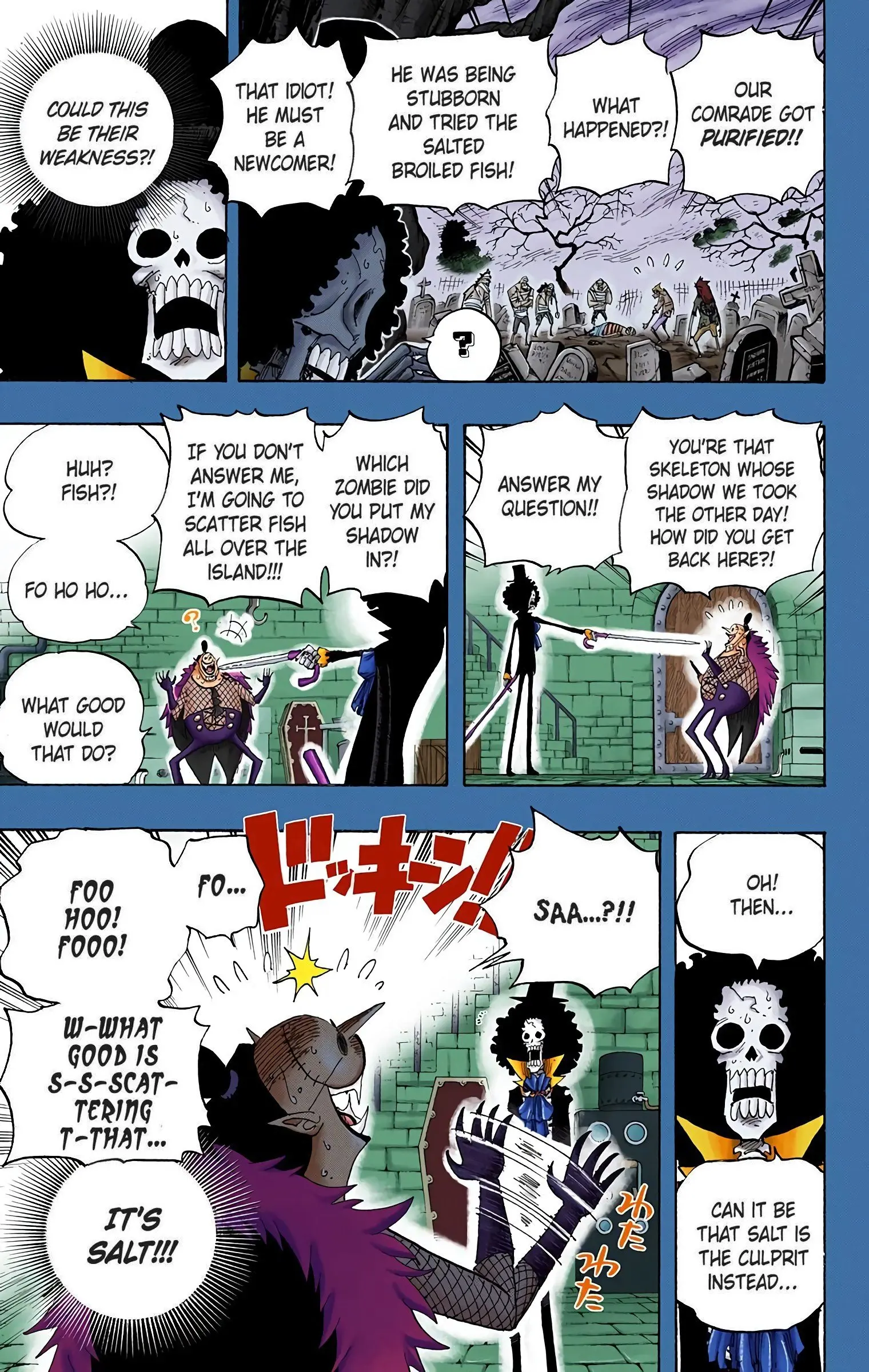 One Piece Colored, chapter 458, page 8