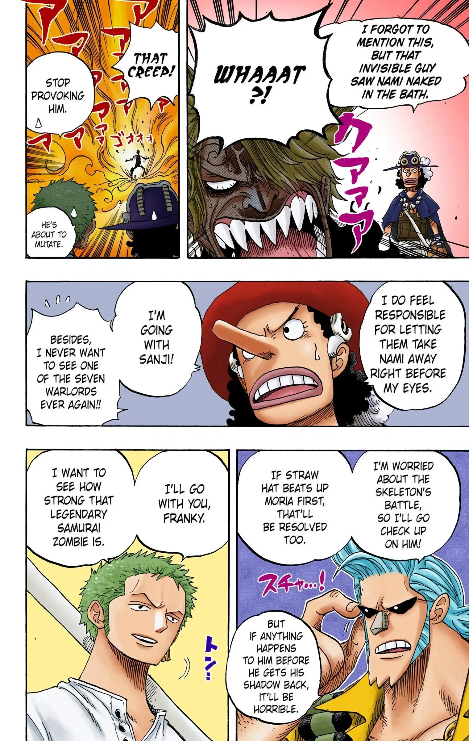 One Piece Colored, chapter 460, page 10