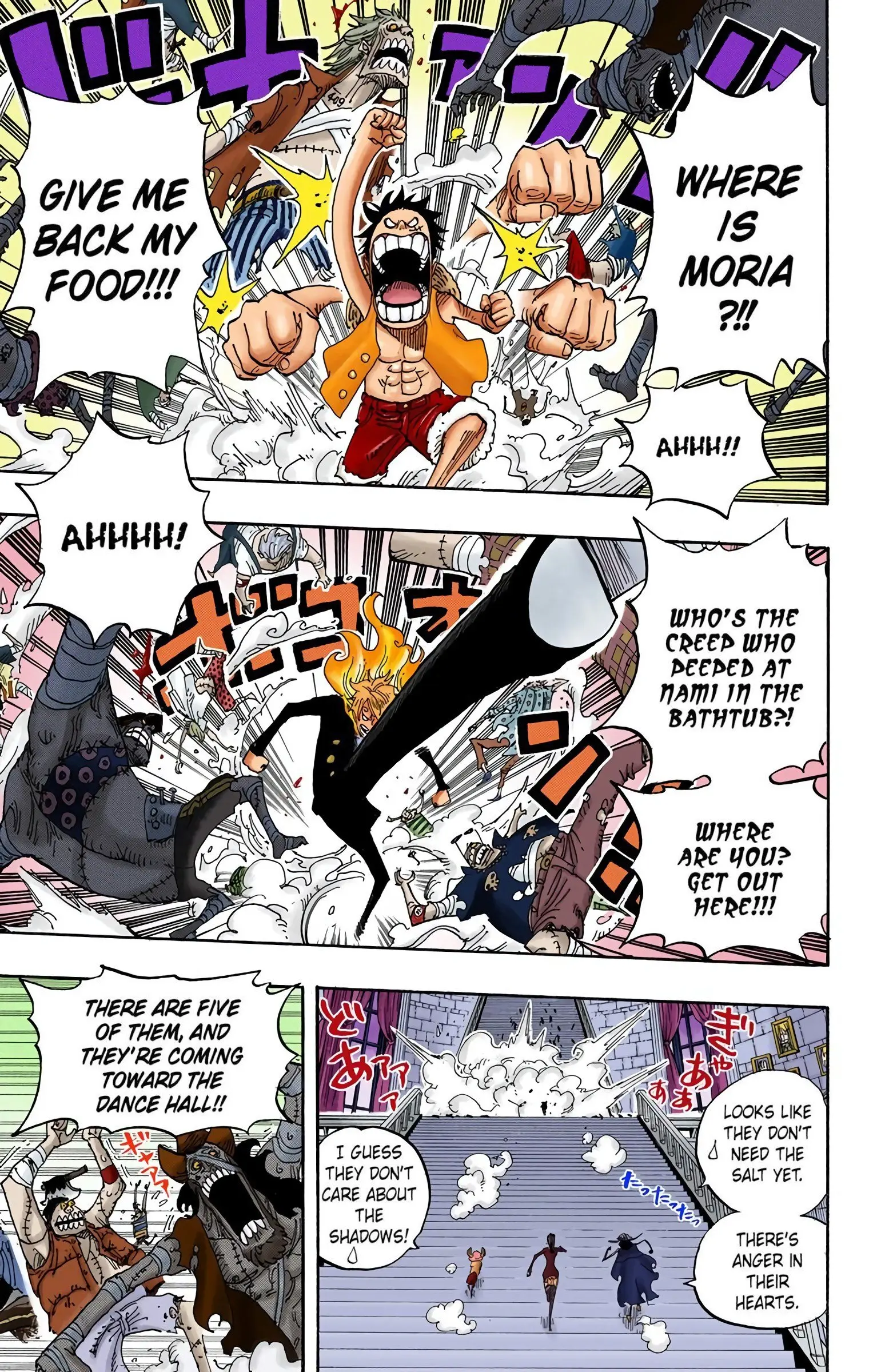 One Piece Colored, chapter 460, page 19