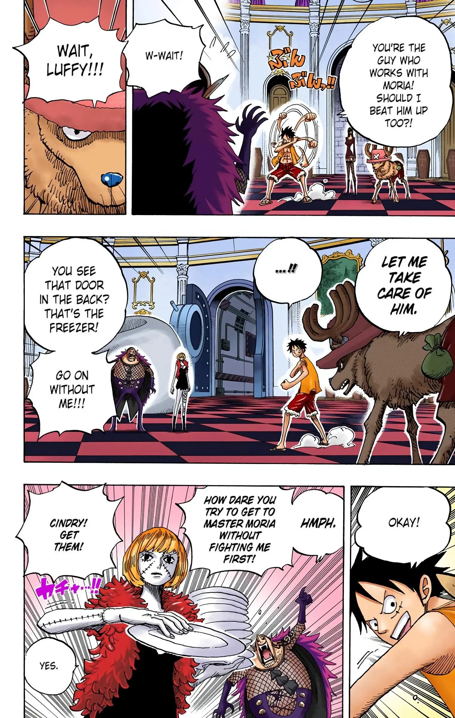 One Piece Colored, chapter 461, page 4