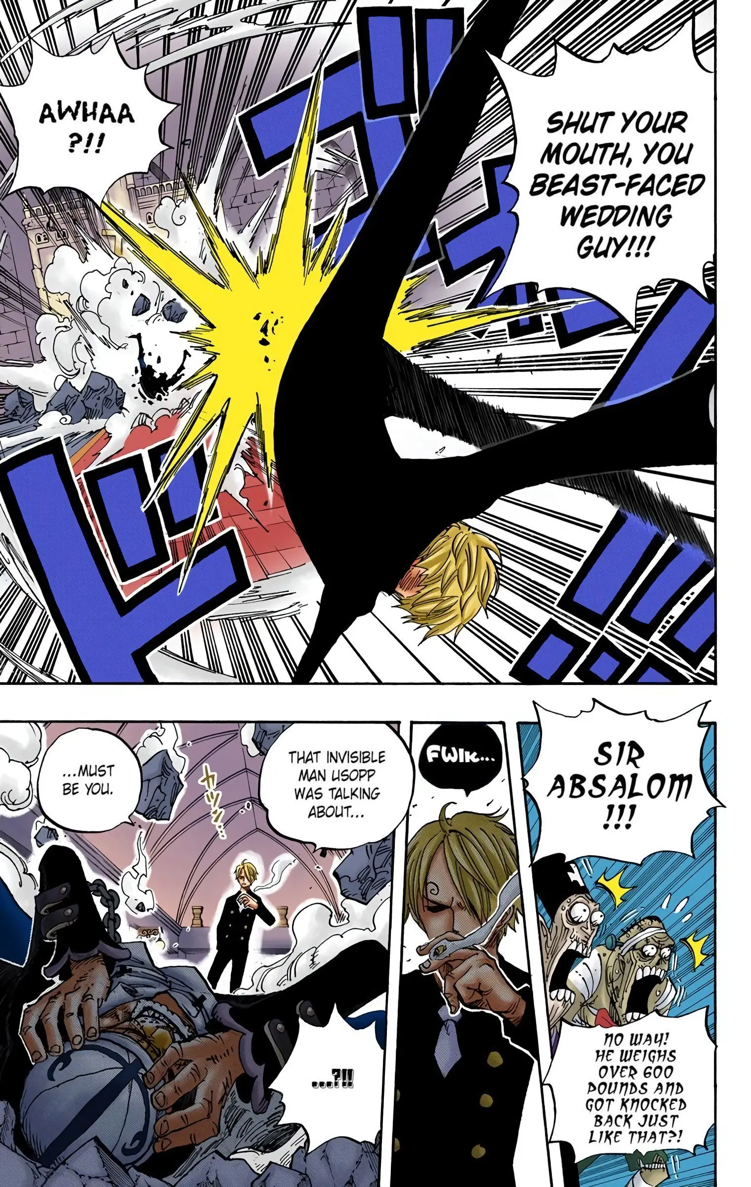 One Piece Colored, chapter 463, page 16