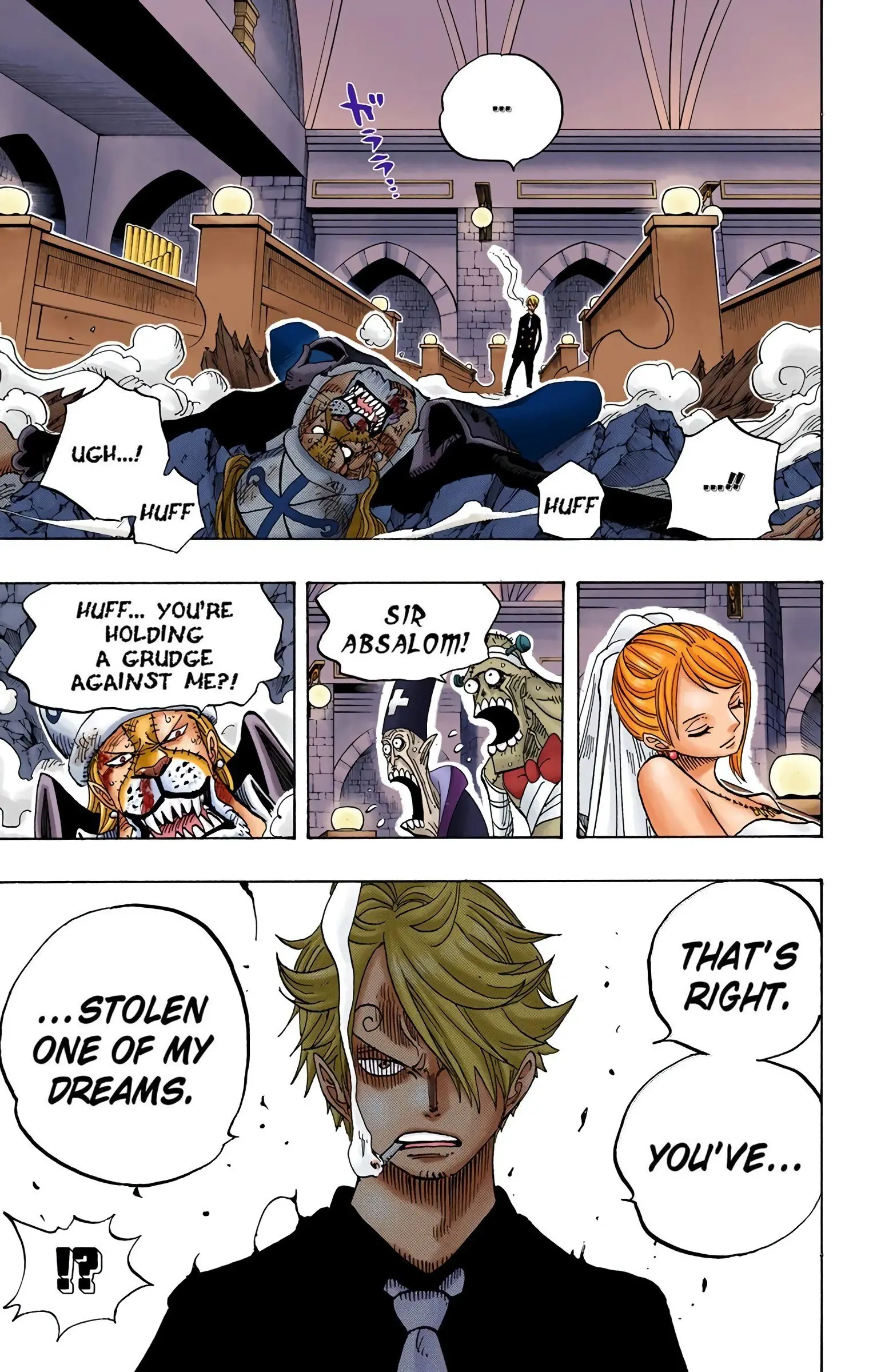 One Piece Colored, chapter 464, page 3
