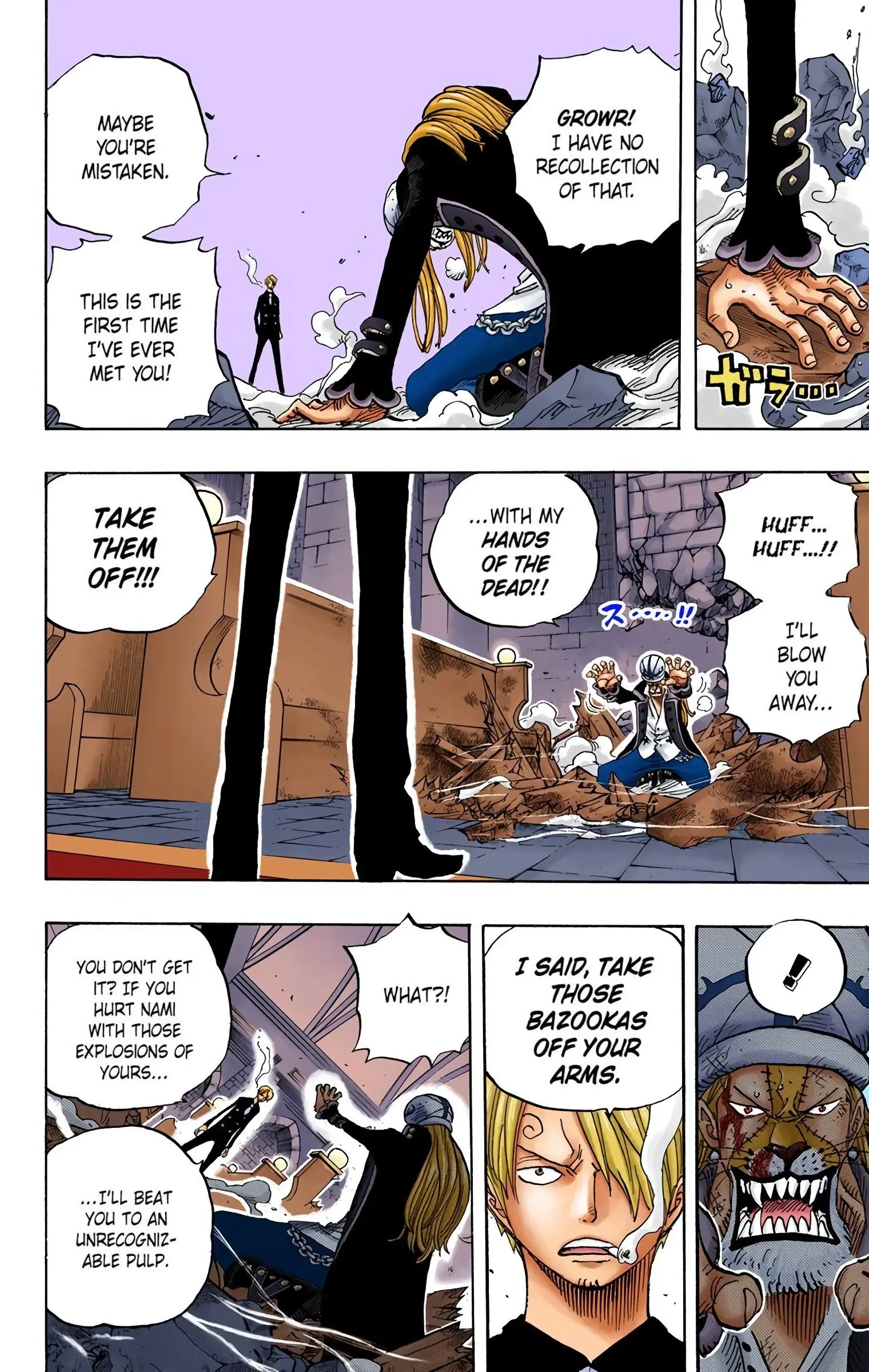 One Piece Colored, chapter 464, page 4