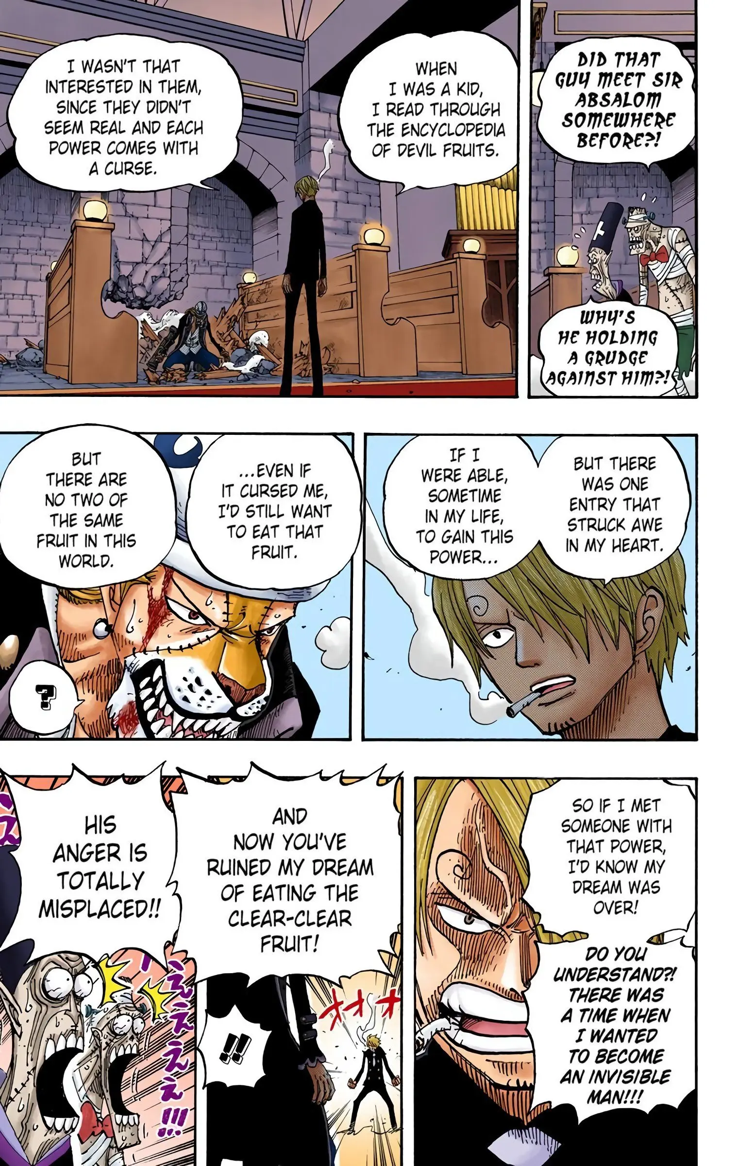One Piece Colored, chapter 464, page 7